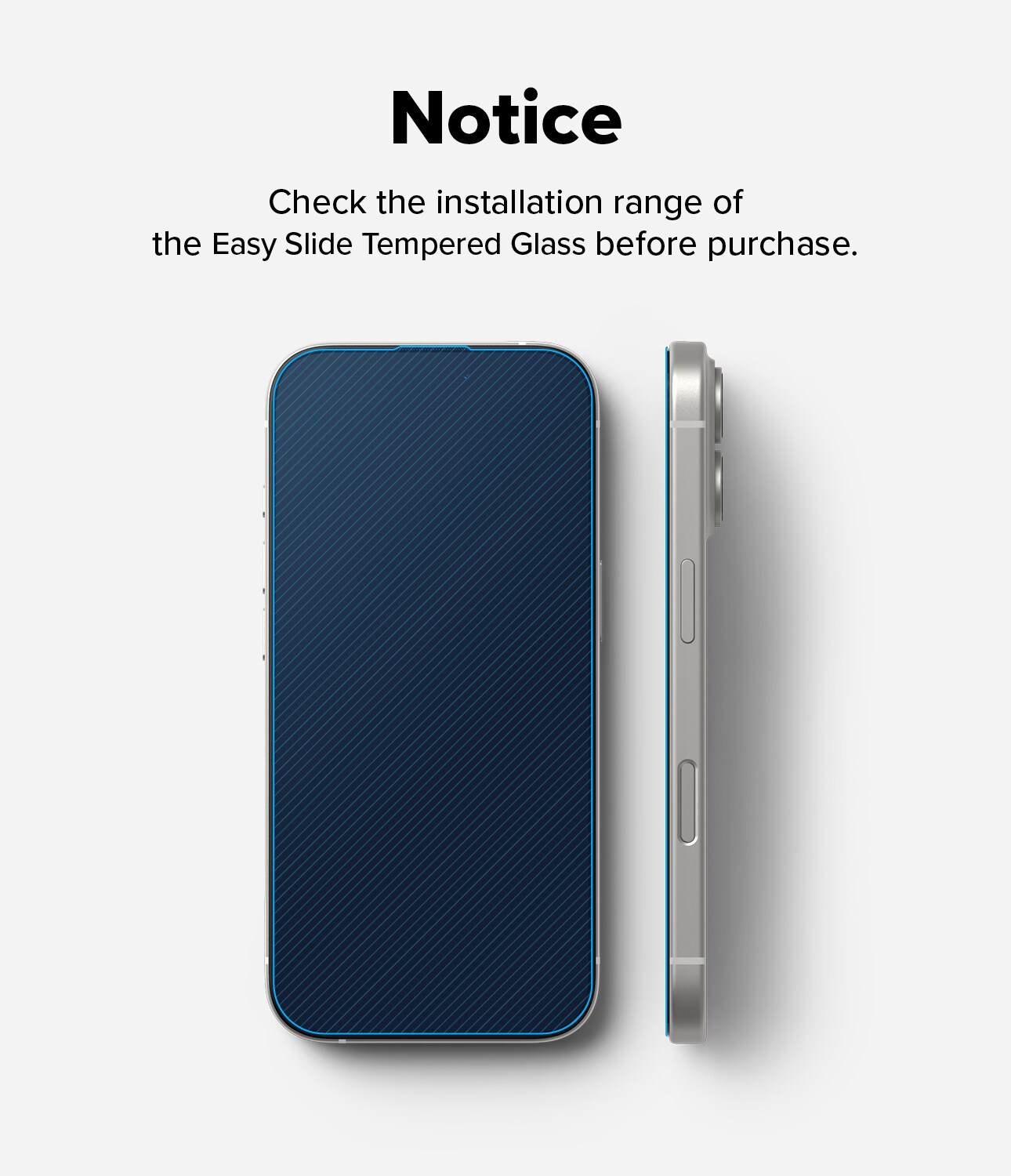 iPhone 17 Skærmbeskytter i glas med monteringsramme (2-pak)