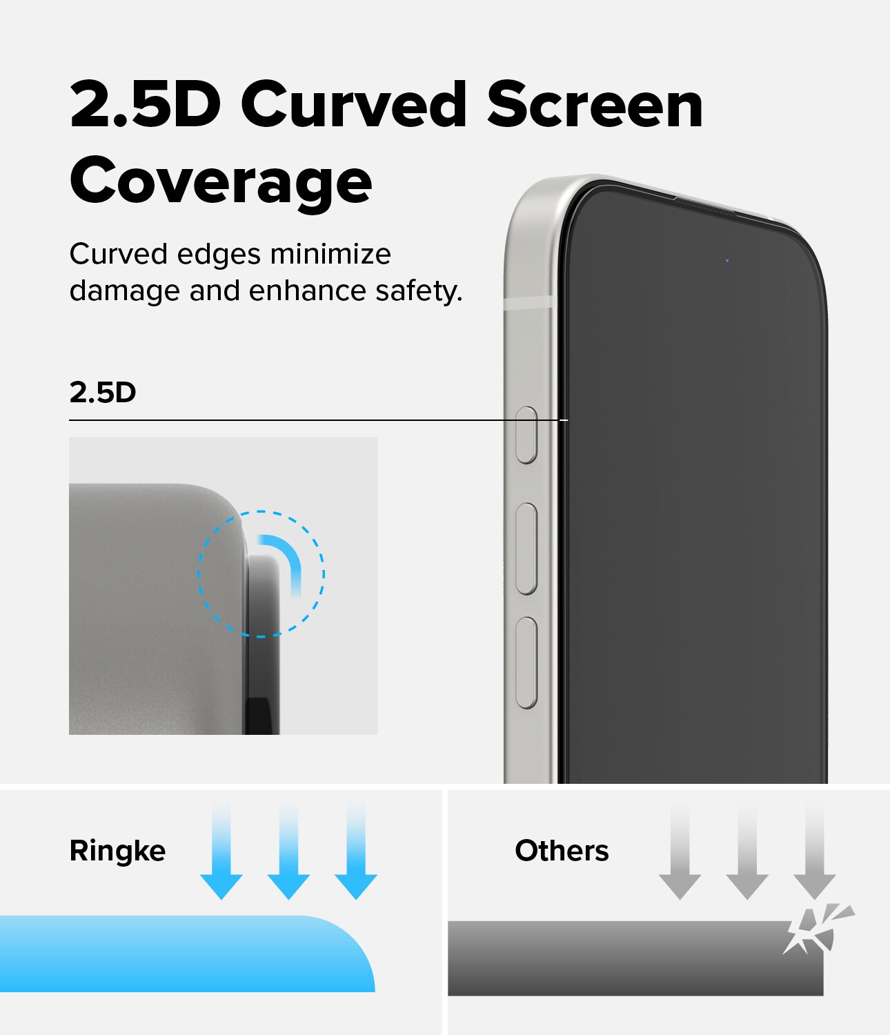 iPhone 17 Skærmbeskytter i glas med monteringsramme (2-pak)