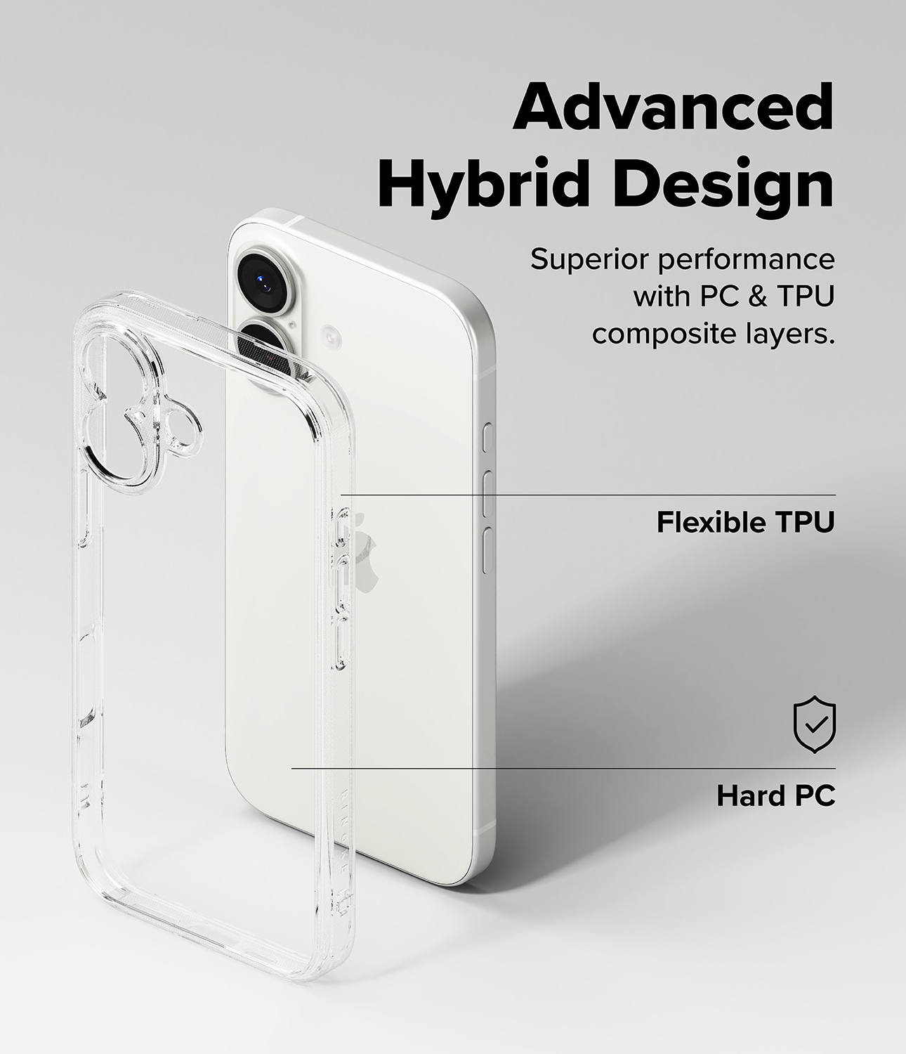 iPhone 17 Fusion cover, Clear
