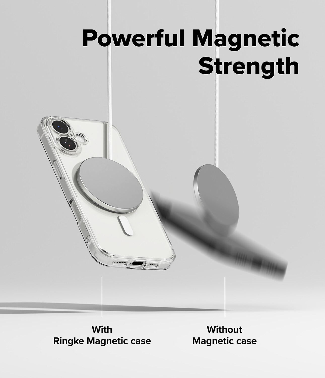 iPhone 17 Fusion MagSafe cover, Gennemsigtig