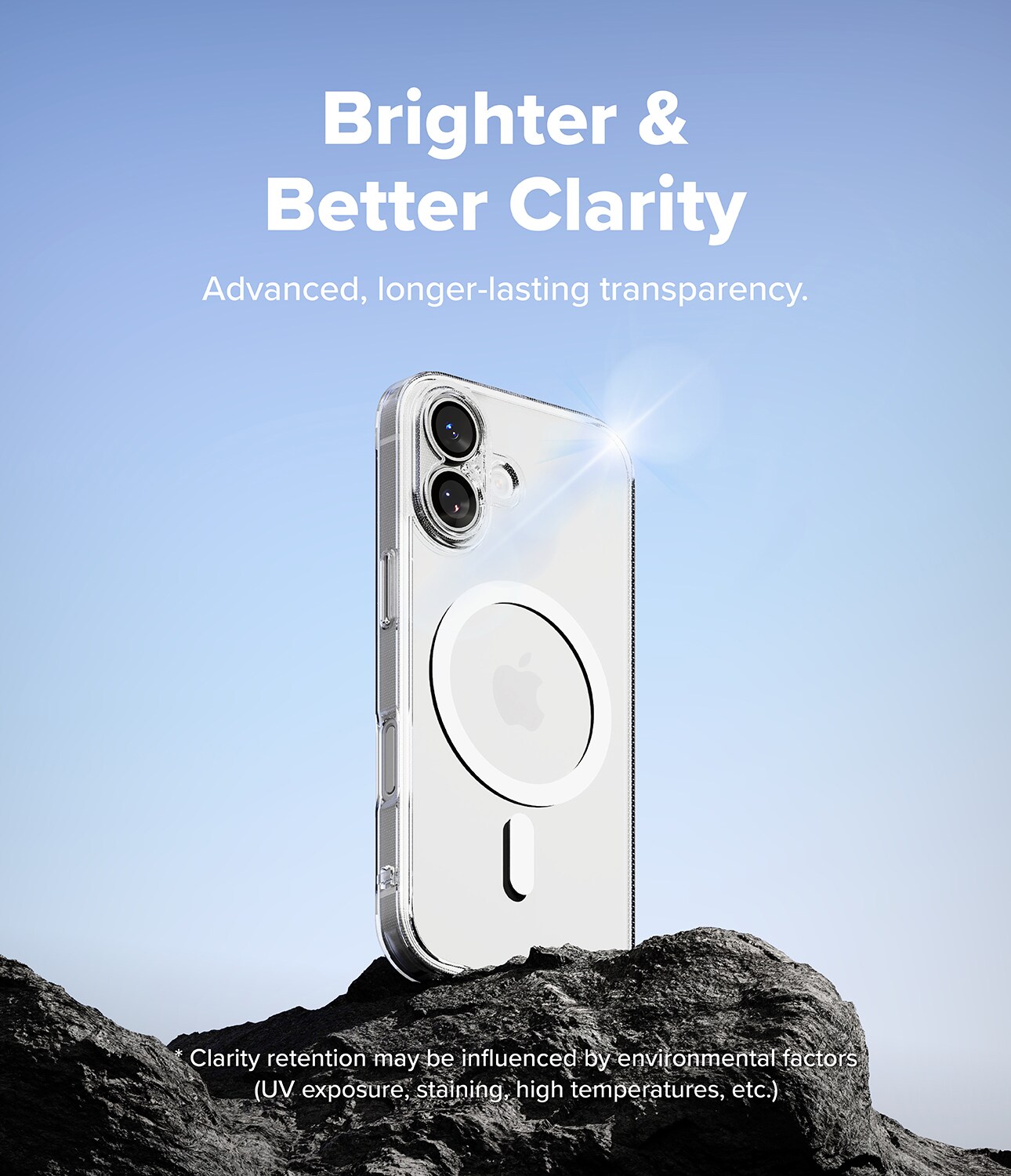 iPhone 17 Fusion MagSafe cover, Gennemsigtig