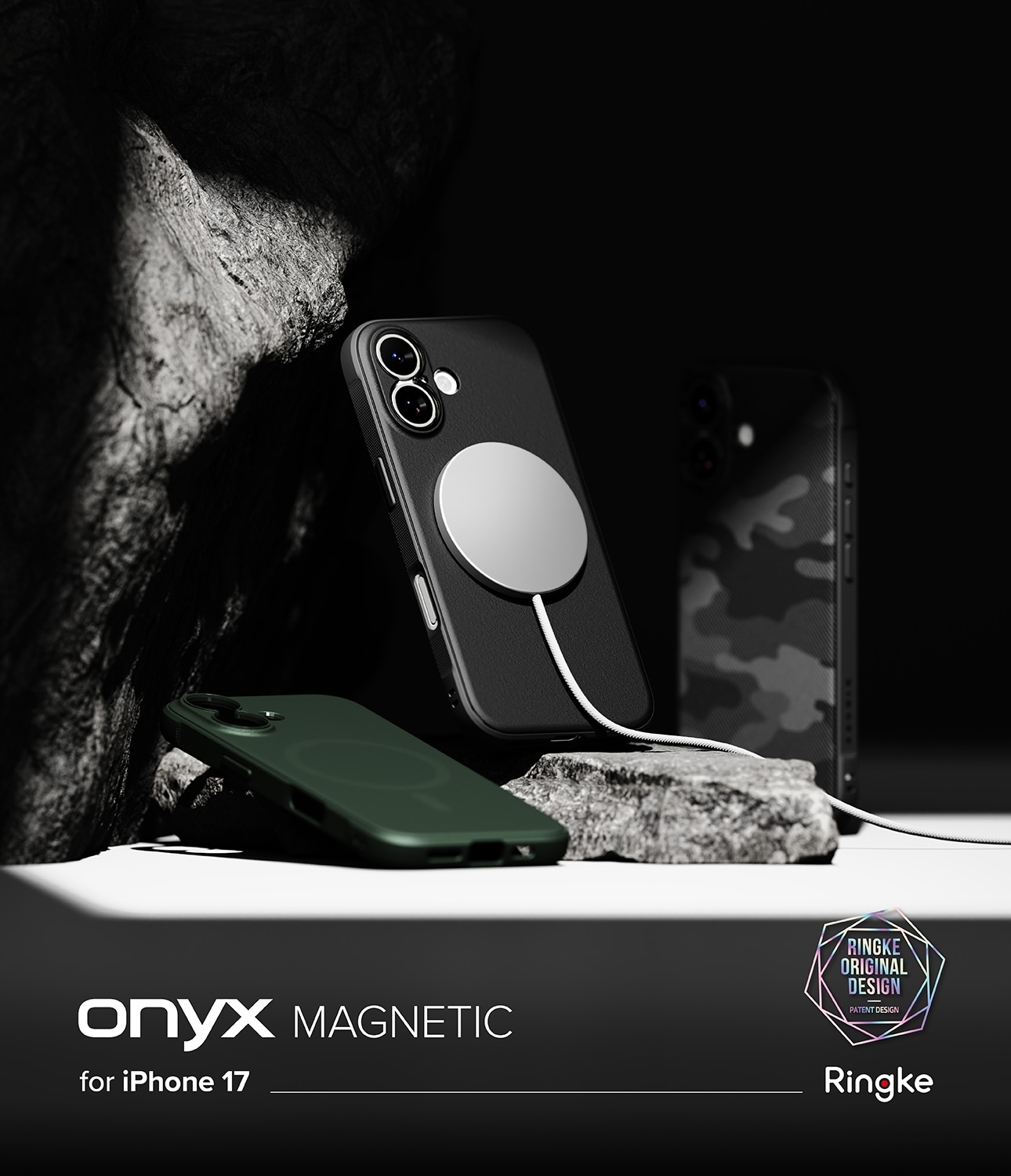 iPhone 17 Onyx MagSafe cover, Black