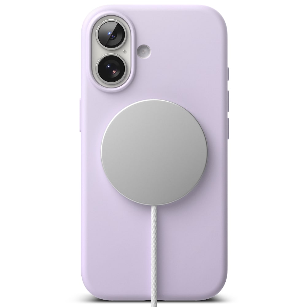 iPhone 17 MagSafe silikonecover, Light Purple