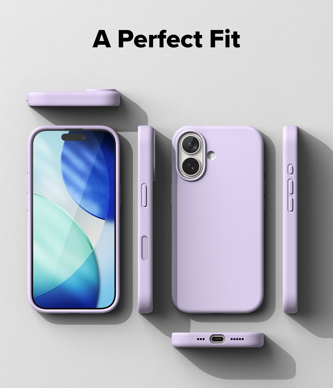 iPhone 17 MagSafe silikonecover, Light Purple