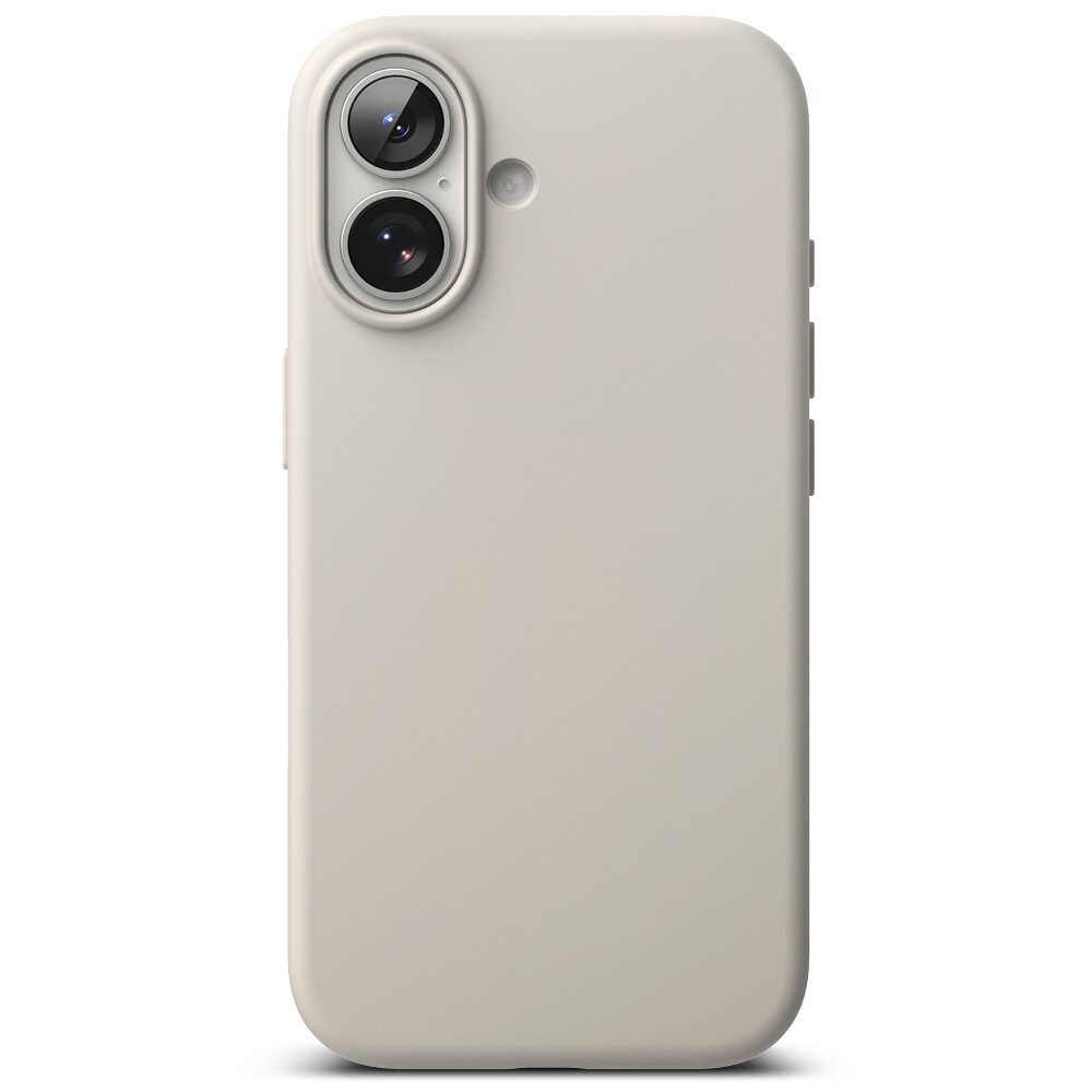 iPhone 17 MagSafe silikonecover, Stone