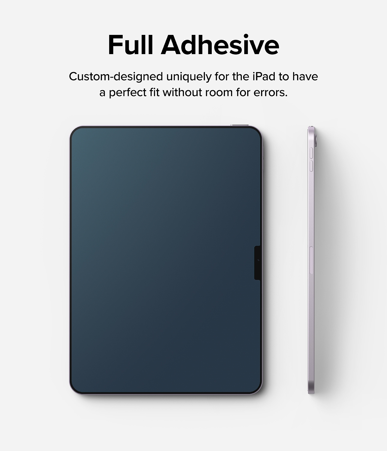 Apple iPad Air 13 2nd Gen (2025) Skærmbeskytter i glas med monteringsramme