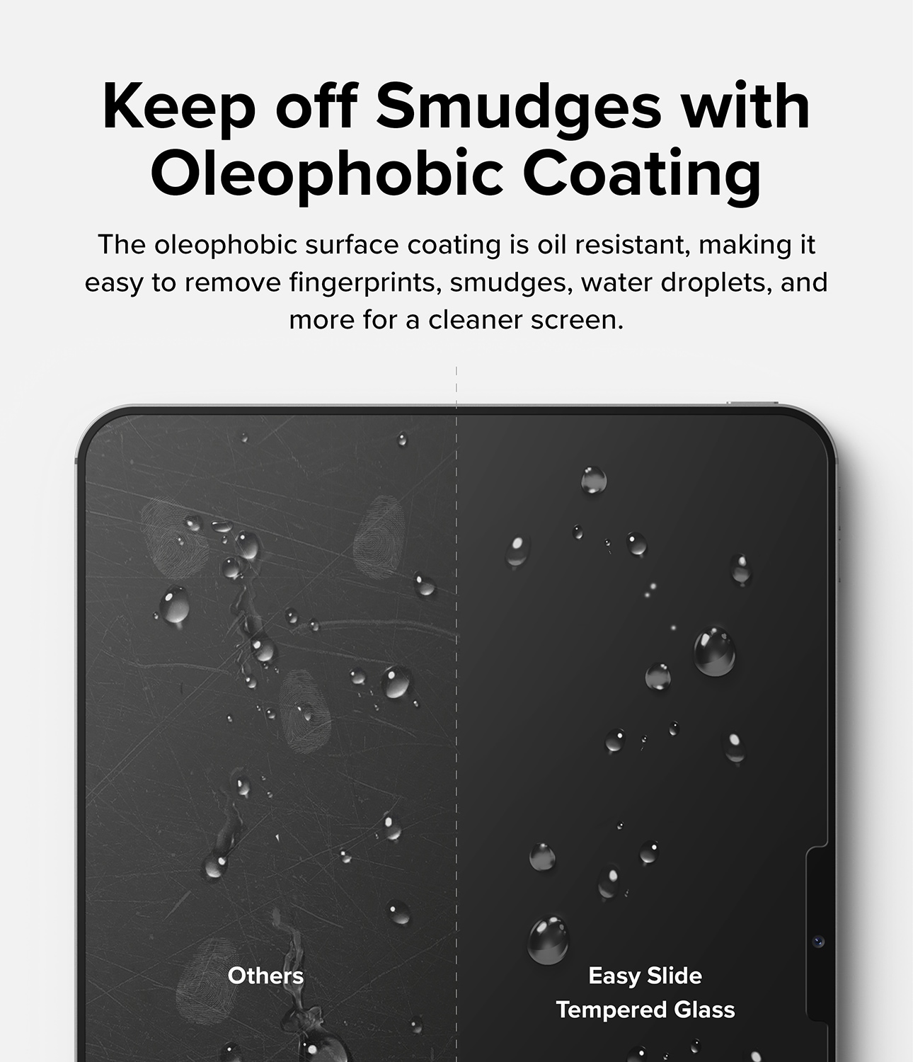 Apple iPad Pro 13 8th Gen (2025) Skærmbeskytter i glas med monteringsramme