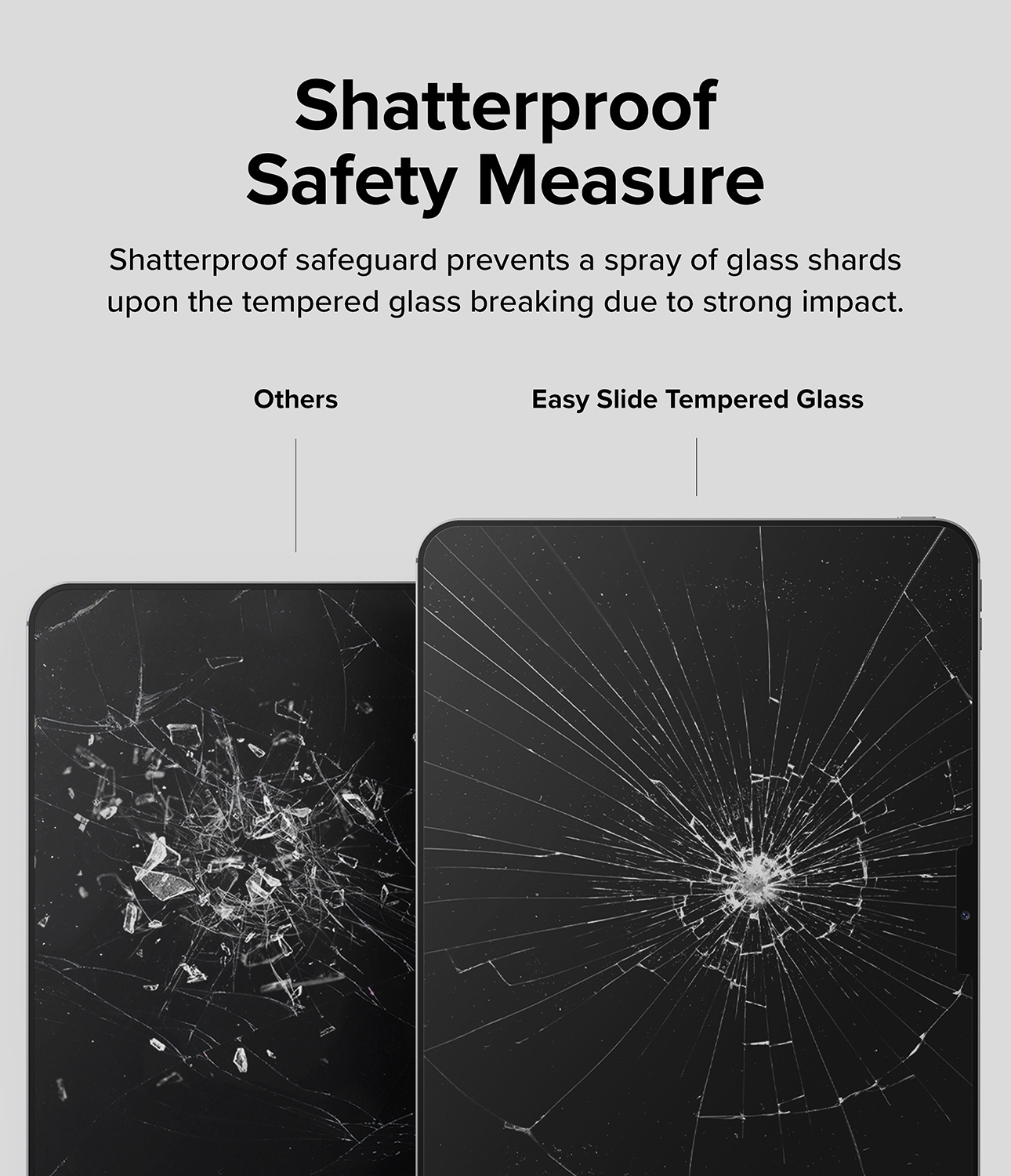 Apple iPad Pro 13 8th Gen (2025) Skærmbeskytter i glas med monteringsramme