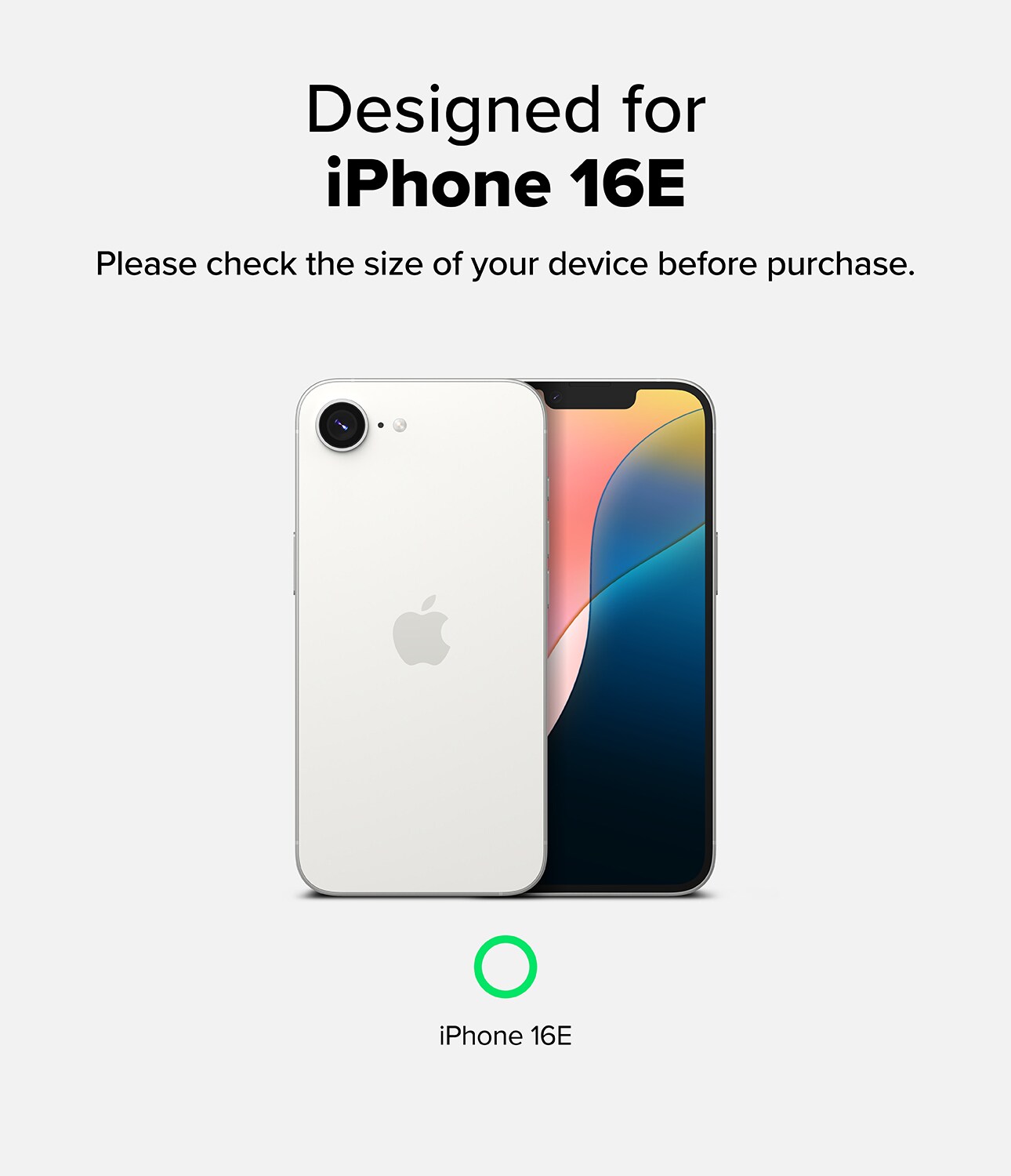 iPhone 16e 2-pak linsebeskyttere med aluminiumsramme, Sort