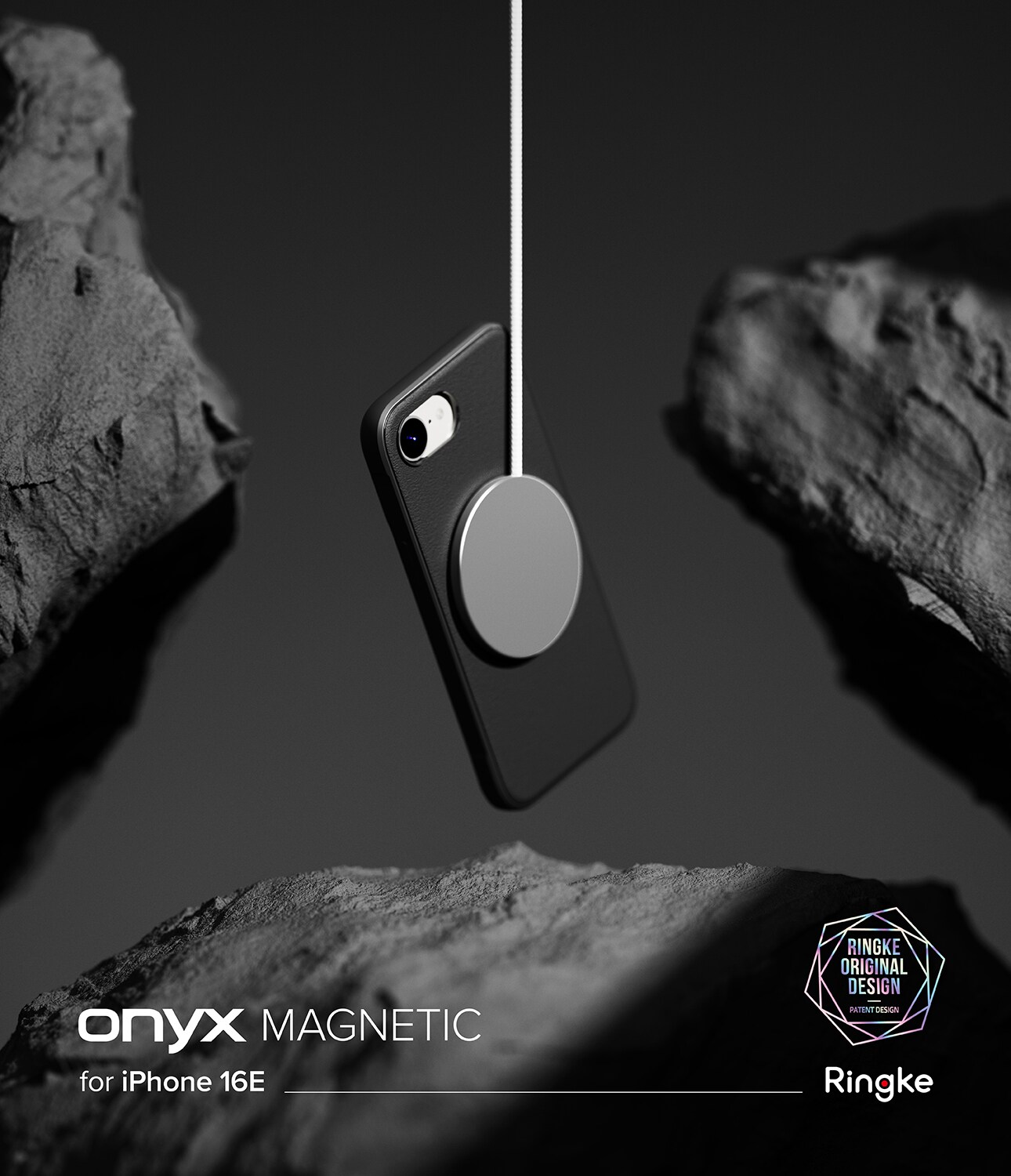 iPhone 16e Onyx MagSafe cover, Black