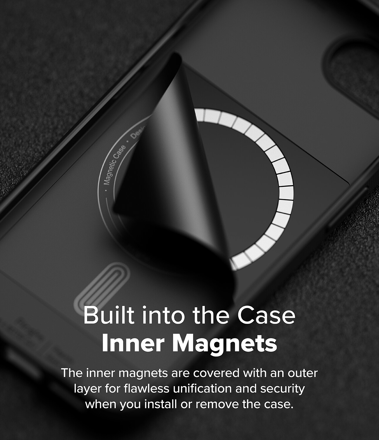 iPhone 16e Onyx MagSafe cover, Black