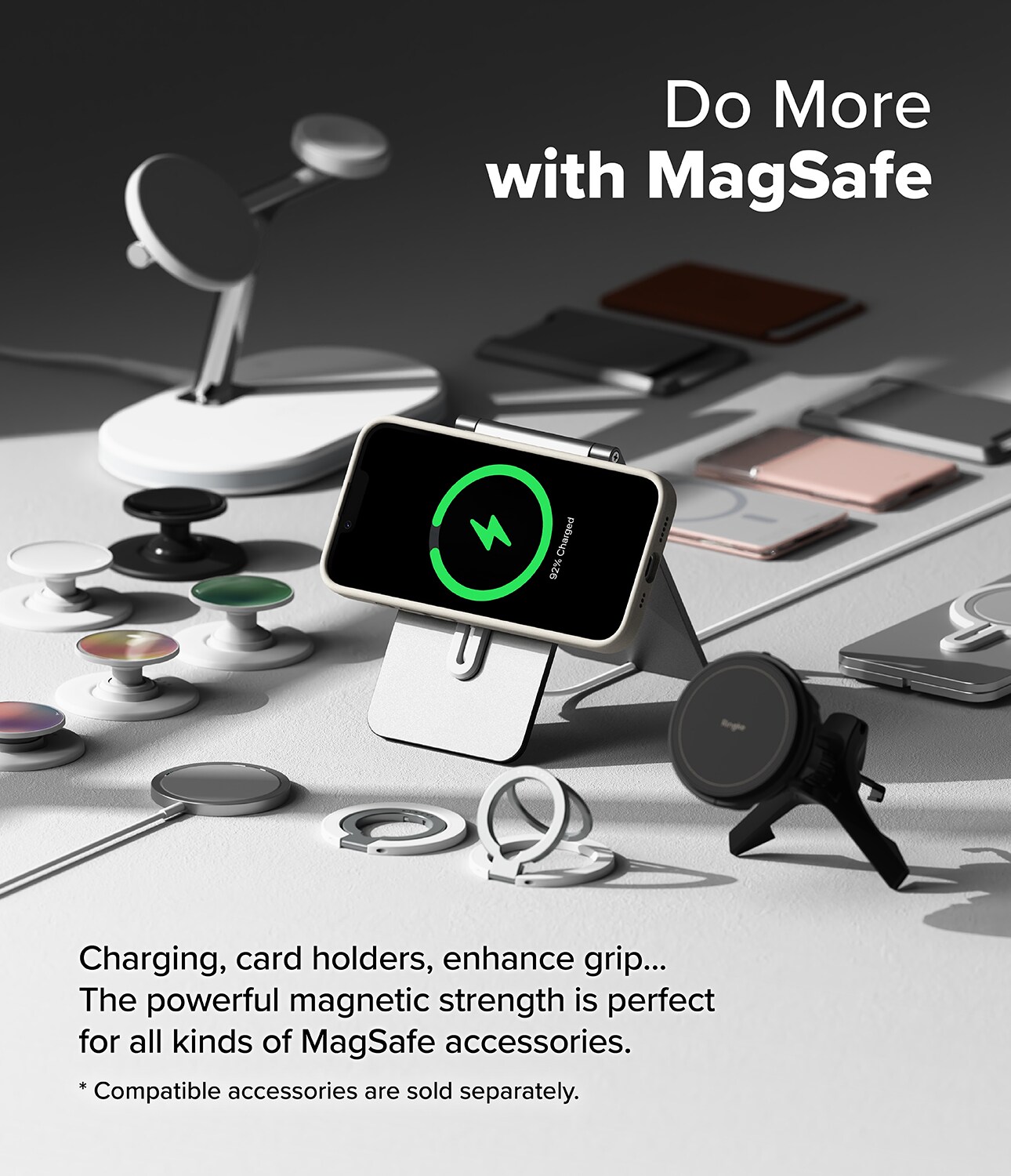 iPhone 16e MagSafe silikonecover, Stone