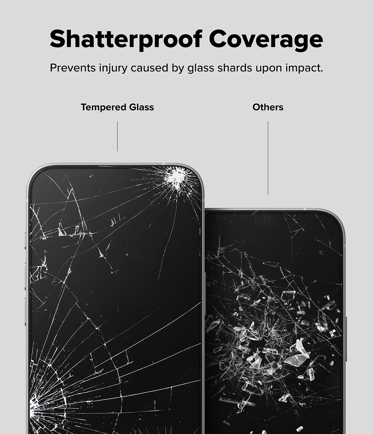 iPhone 14 Skærmbeskytter i glas med monteringsramme (2-pak)
