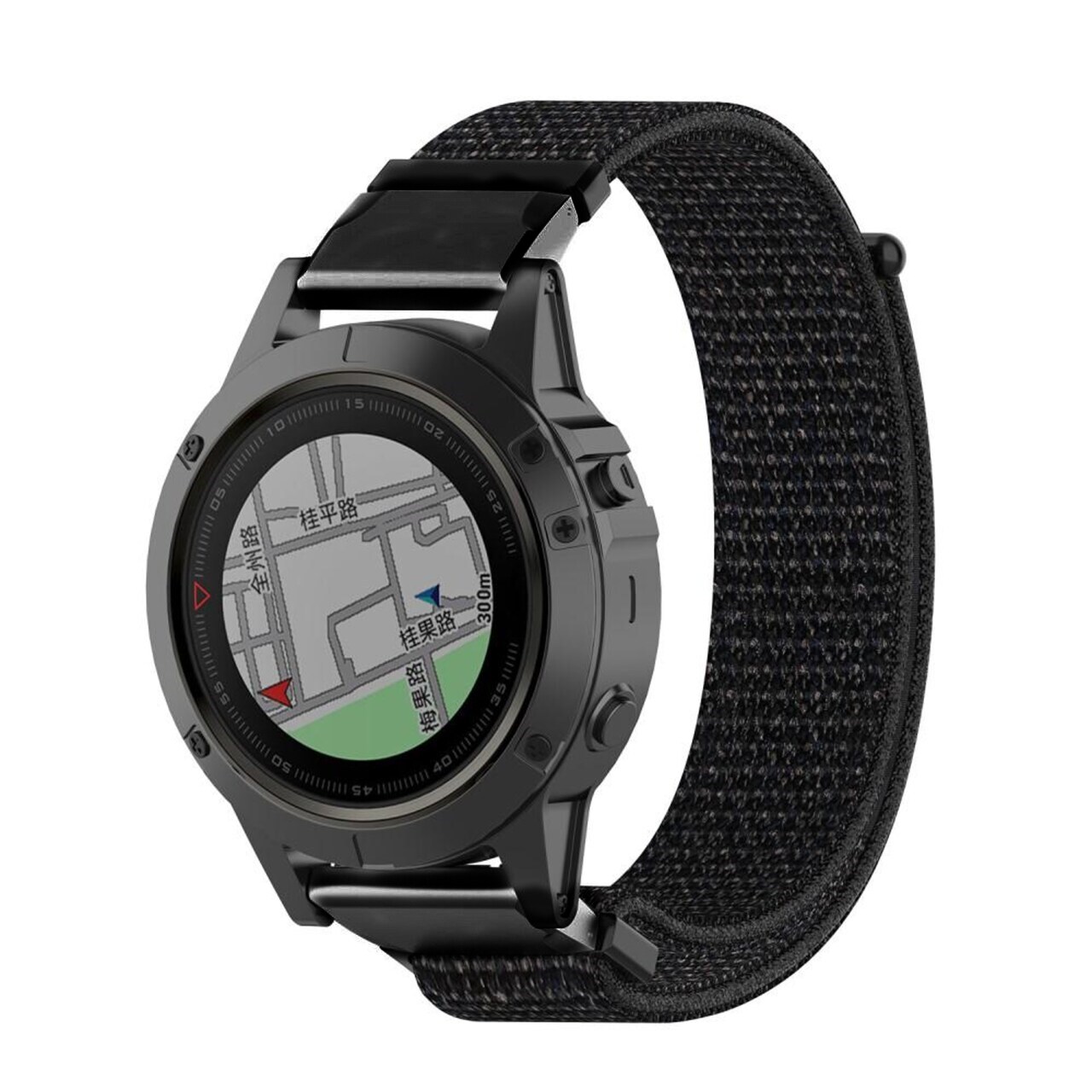 Garmin Instinct 3 50mm Armbånd i nylon, Sort
