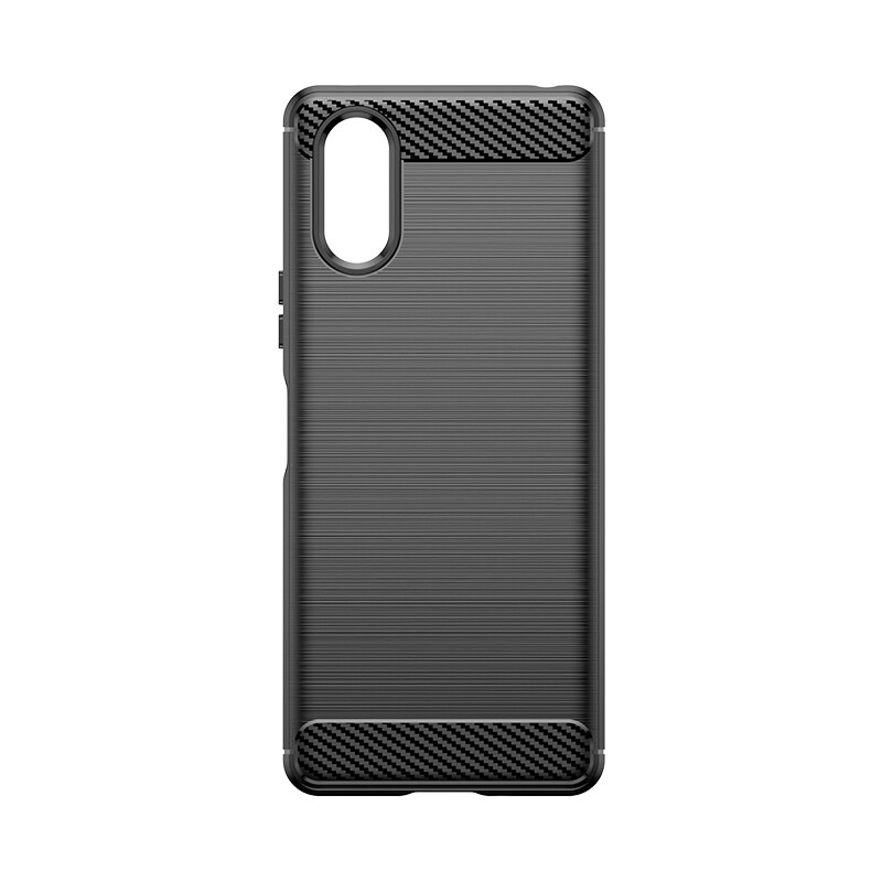 Sony Xperia 10 VI TPU-cover Brushed, Sort