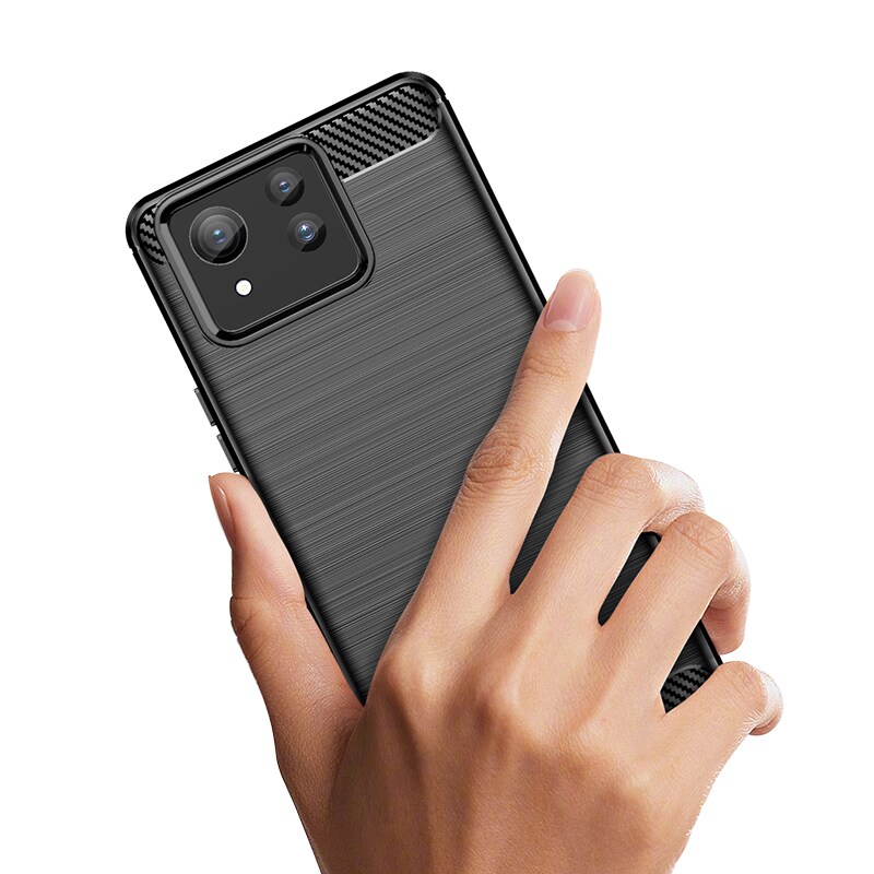 Asus Zenfone 11 Ultra TPU-cover Brushed, Sort