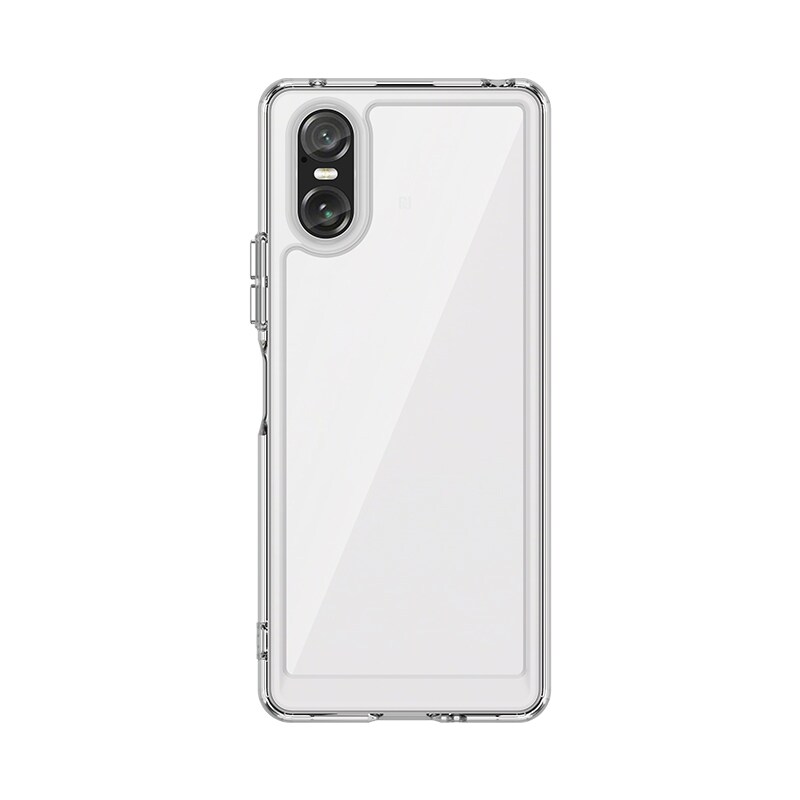 Sony Xperia 10 VI Crystal Hybrid-cover, Gennemsigtig