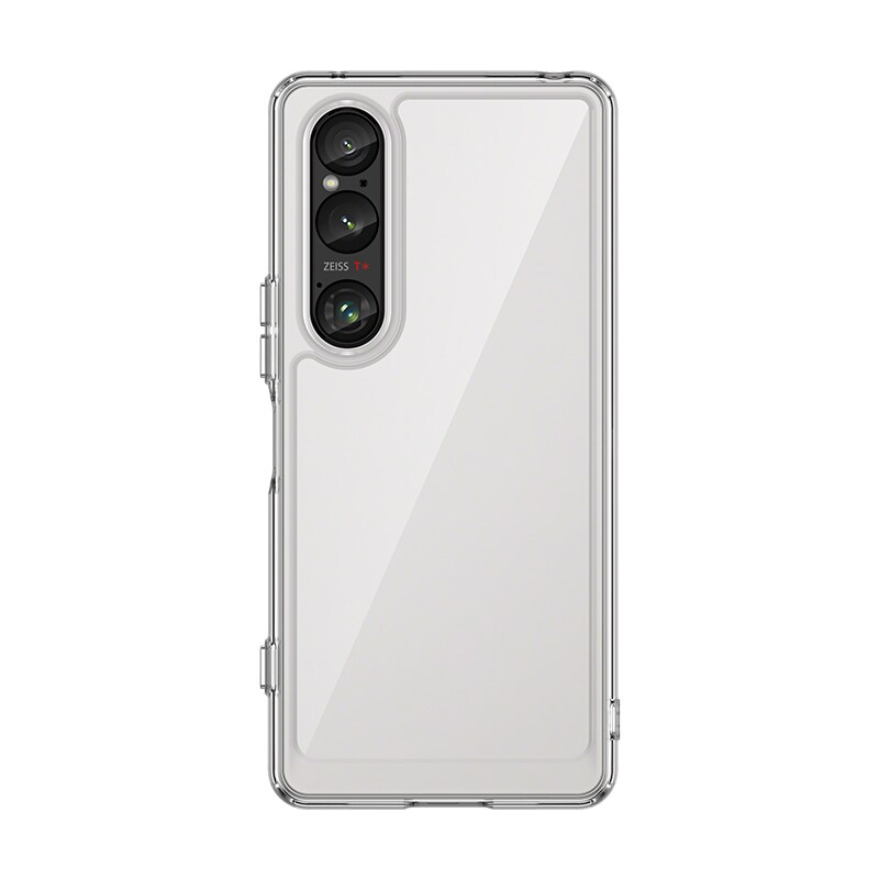 Sony Xperia 10 VII Crystal Hybrid-cover, Gennemsigtig