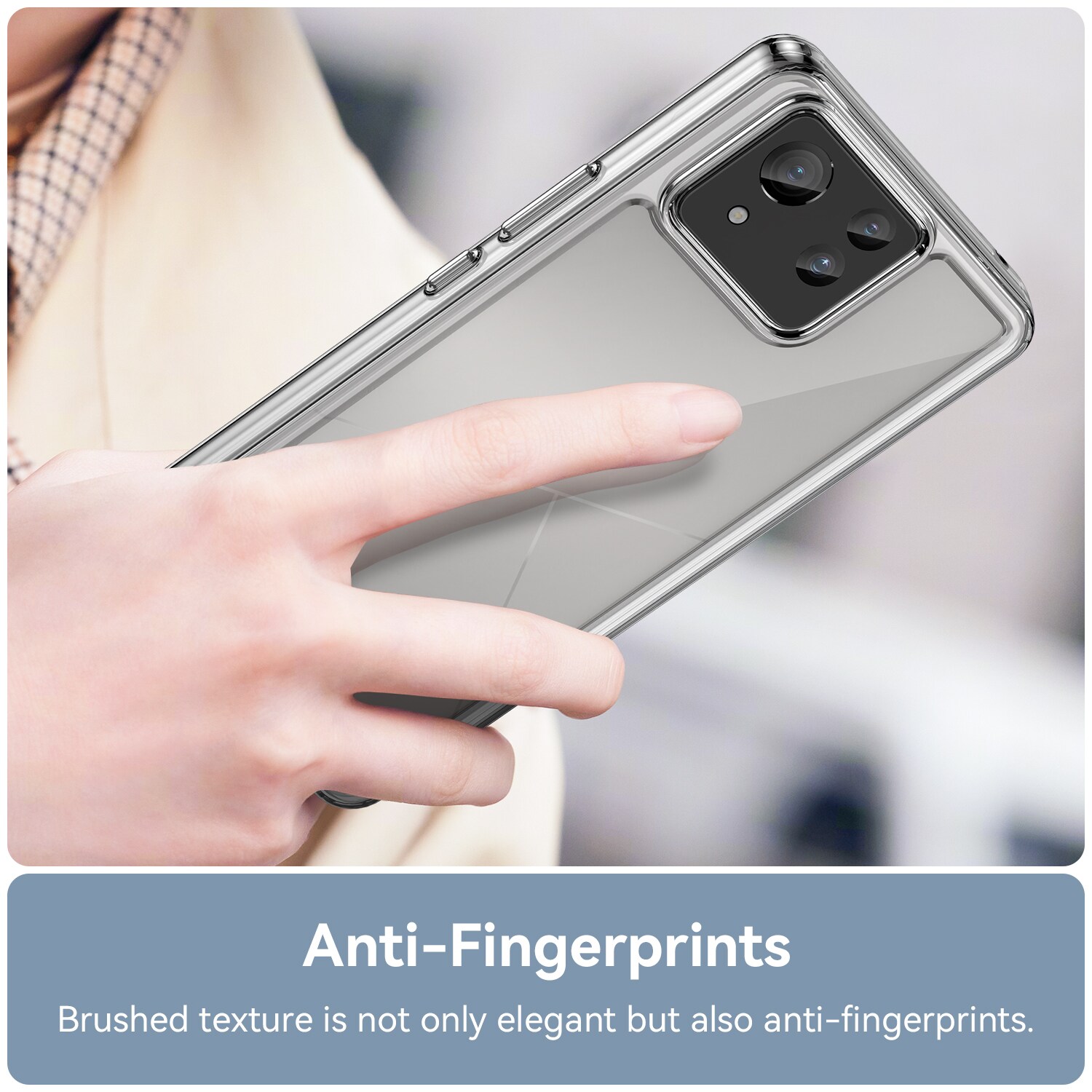 Asus Zenfone 11 Ultra Crystal Hybrid-cover, Gennemsigtig