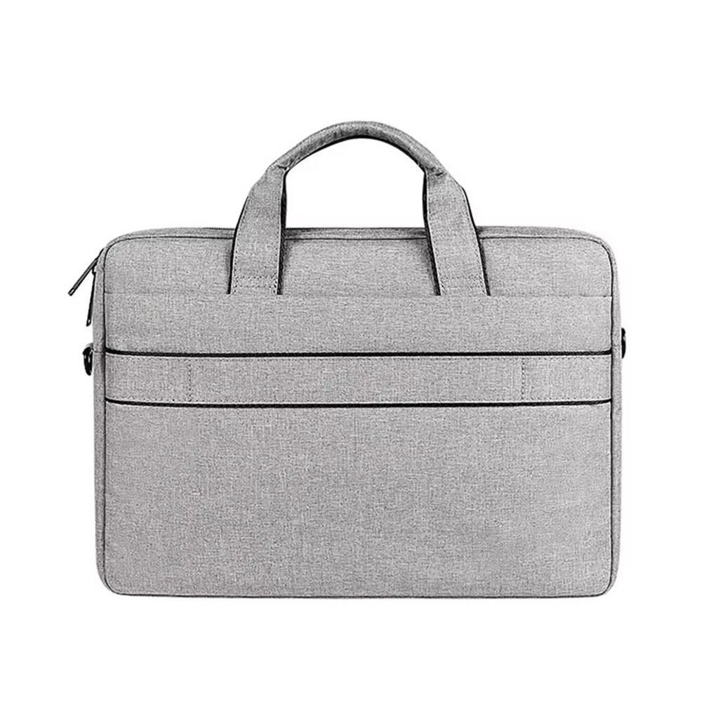 13.3" laptoptaske med skulderrem, Grå