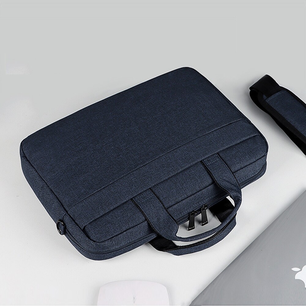 13.3" laptoptaske med skulderrem, Blå