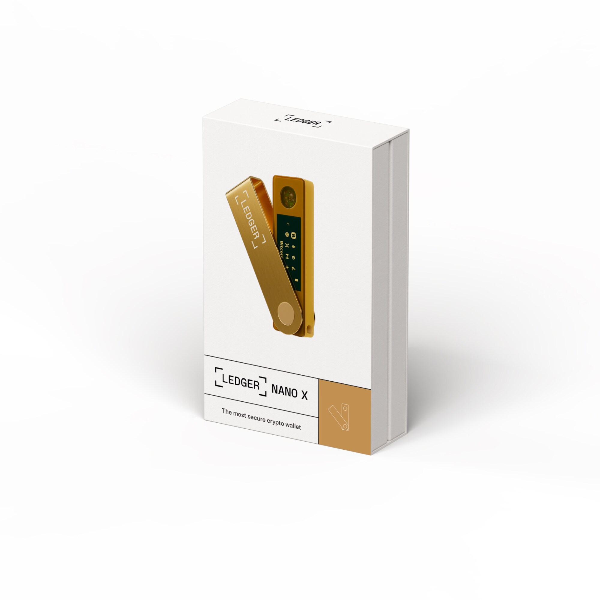 Nano X Krypto hardware pung, Guld