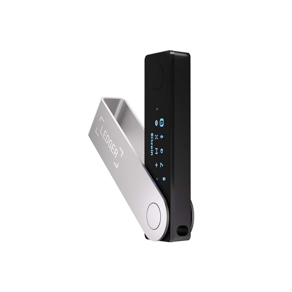 Nano X Krypto hardware pung, Sort