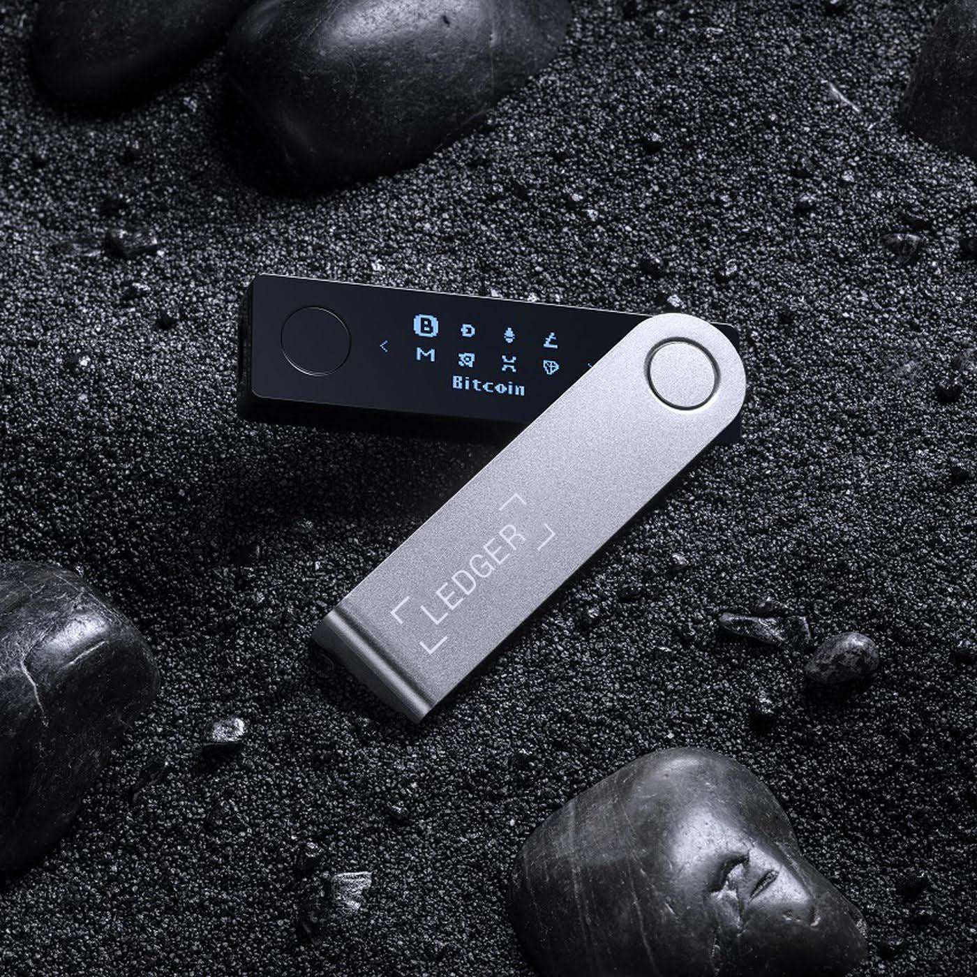 Nano X Krypto hardware pung, Sort