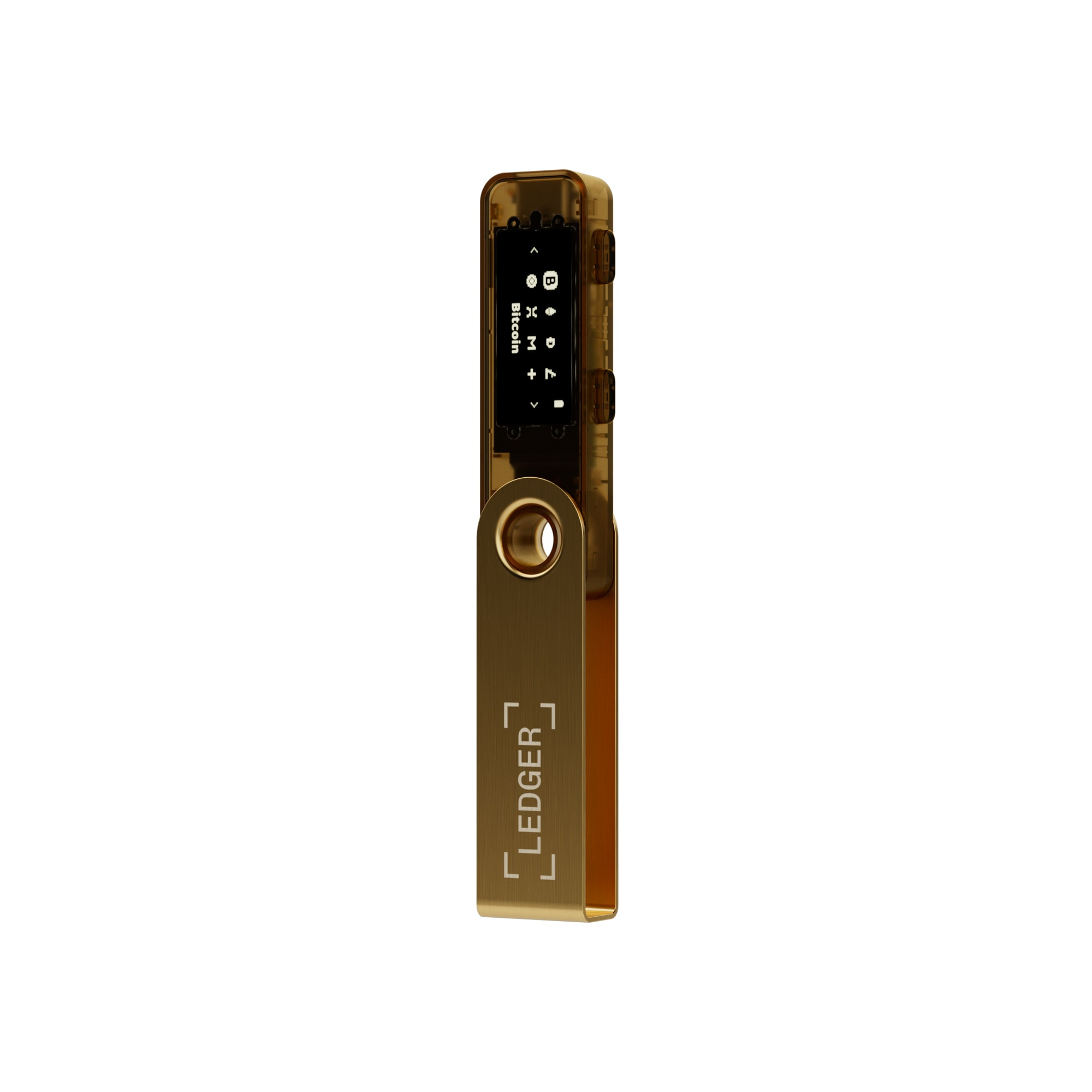 Nano S Plus Krypto hardware pung, Guld