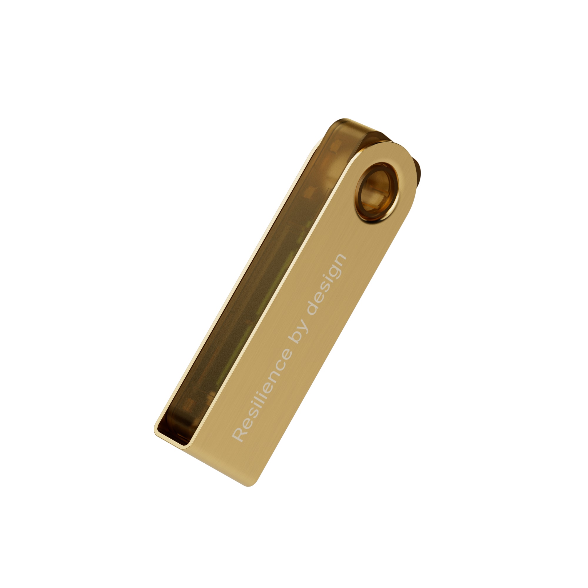 Nano S Plus Krypto hardware pung, Guld