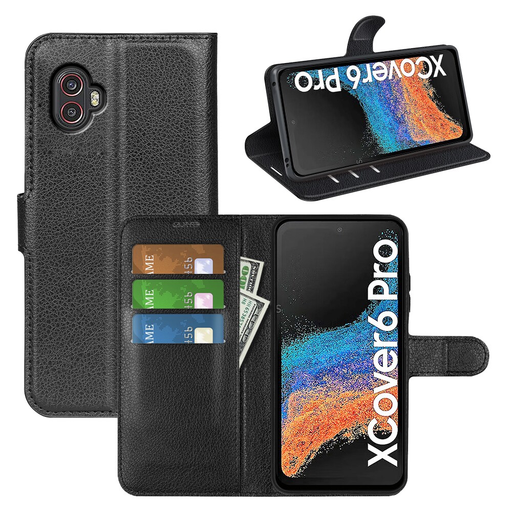 Samsung Galaxy Xcover 6 Pro Enkelt mobiletui, Sort
