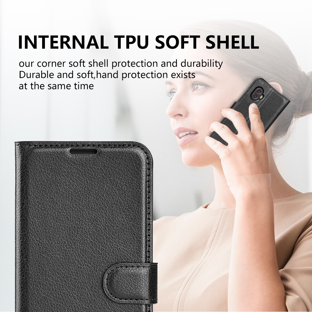 Samsung Galaxy Xcover 6 Pro Enkelt mobiletui, Sort