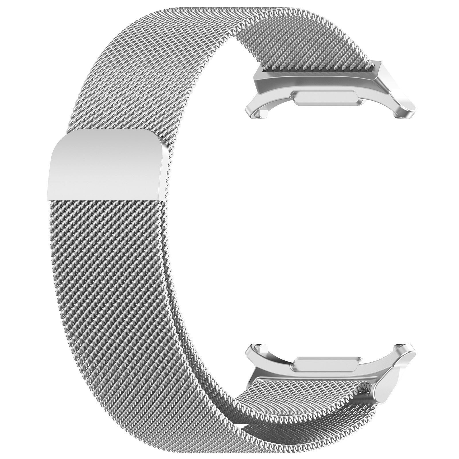 Samsung Galaxy Watch Ultra 47mm Armbånd Milanese Loop, Sølv