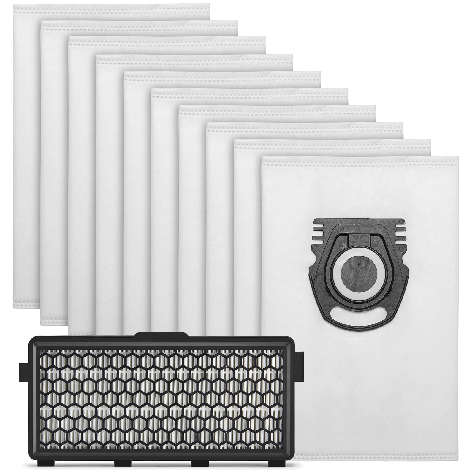 Rengøringspakke: Støvsugerposer 10 stk. + HEPA-filter  Miele Guard M1