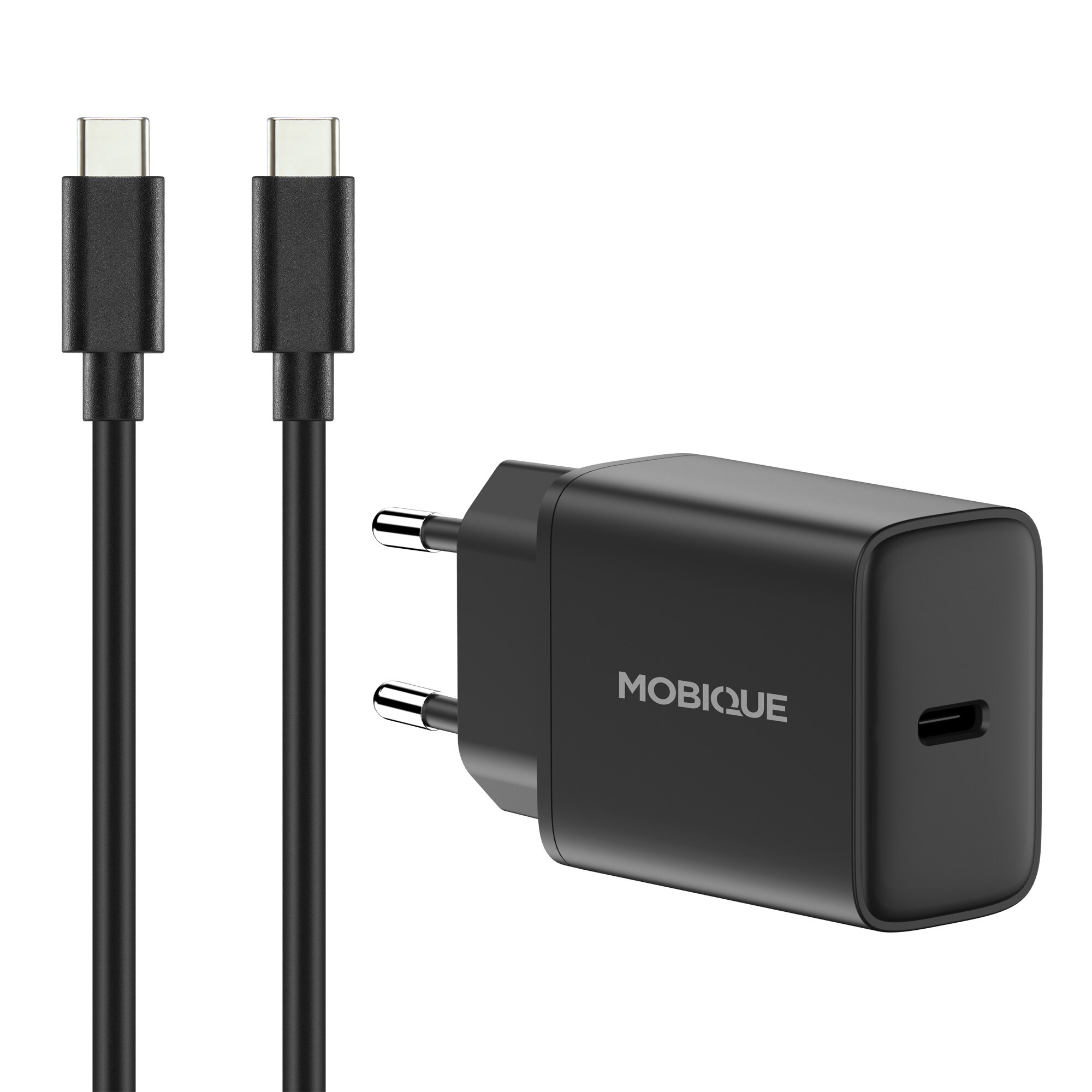 Oplader Samsung Galaxy Z Flip 7 - USB-C 2m kabel & vægoplader, Sort