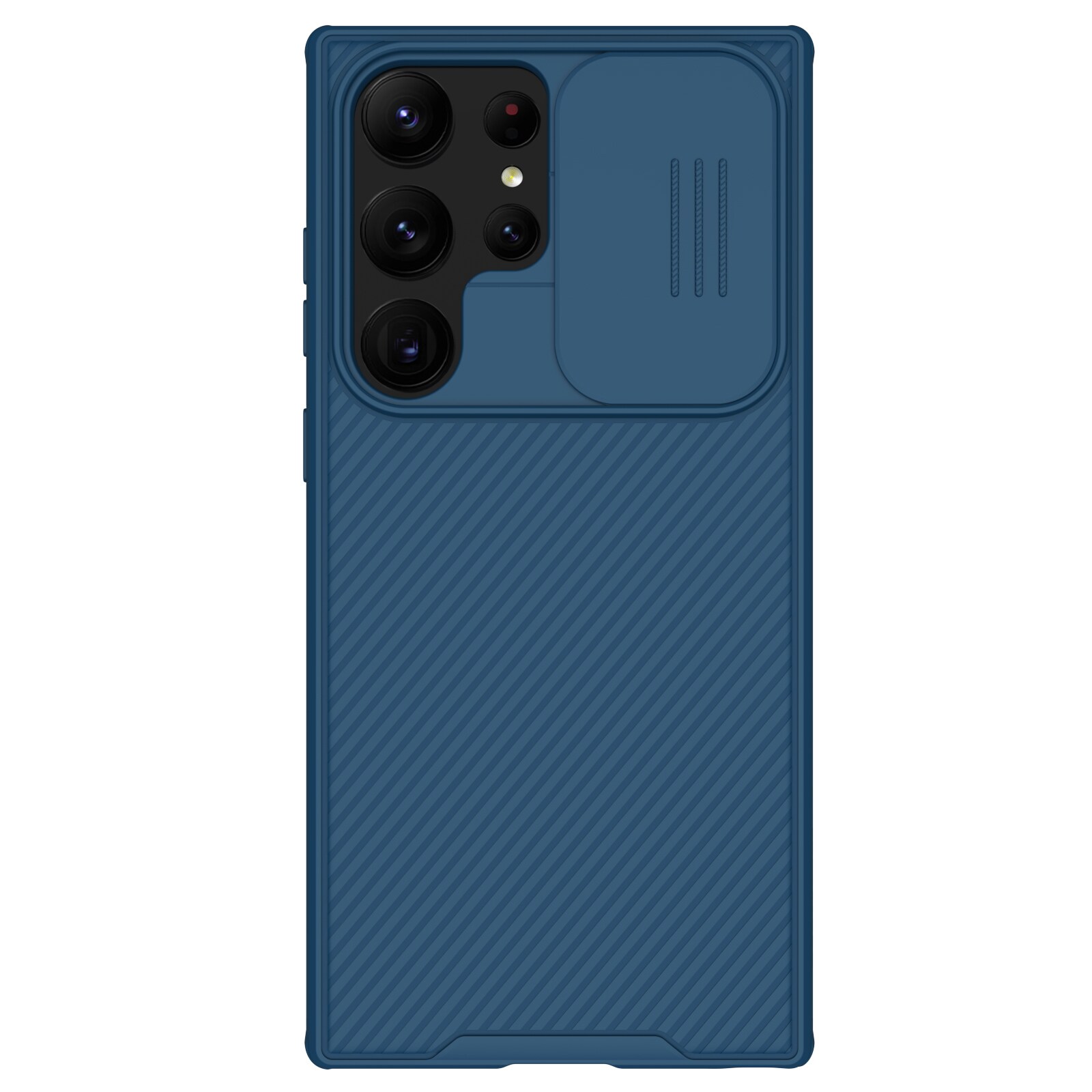 Samsung Galaxy S23 Ultra Cover med kamerabeskyttelse - CamShield, Blå