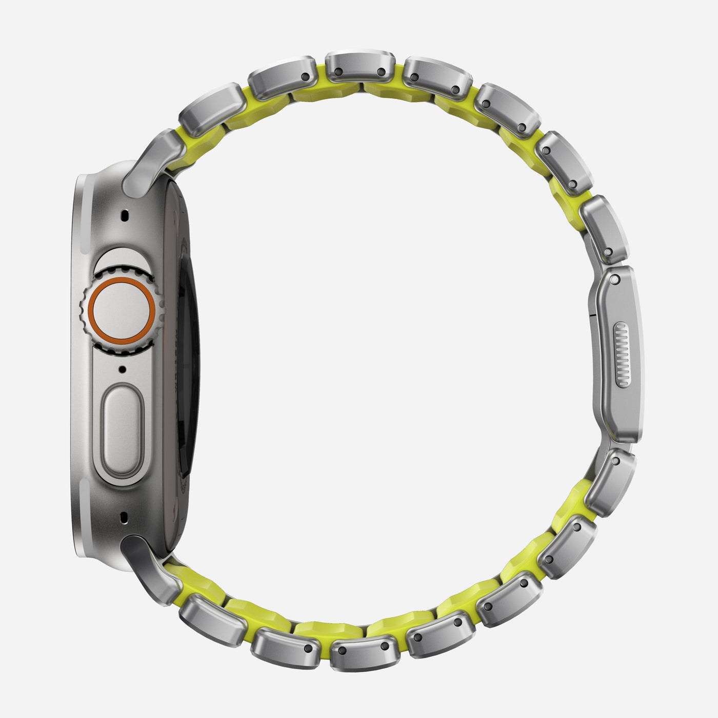 Apple Watch Ultra 49mm 3rd Gen Armbånd Stratos, Natural Titanium - Volt