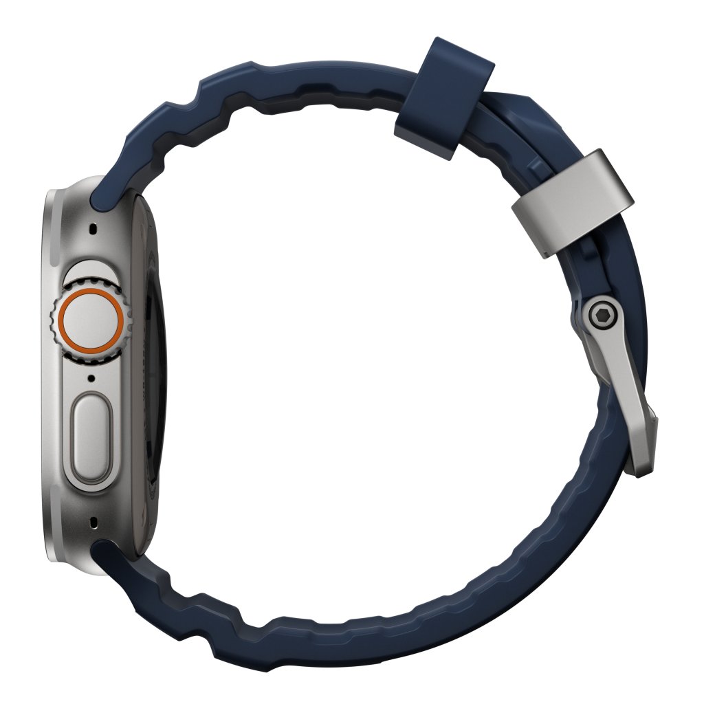 Apple Watch Series 4-6 44mm Armbånd Rocky Point (Natural Hardware) Atlantic