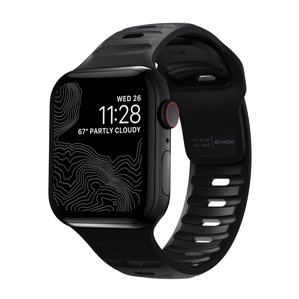 Apple Watch Series 10 46mm Armbånd - Sport Band Black