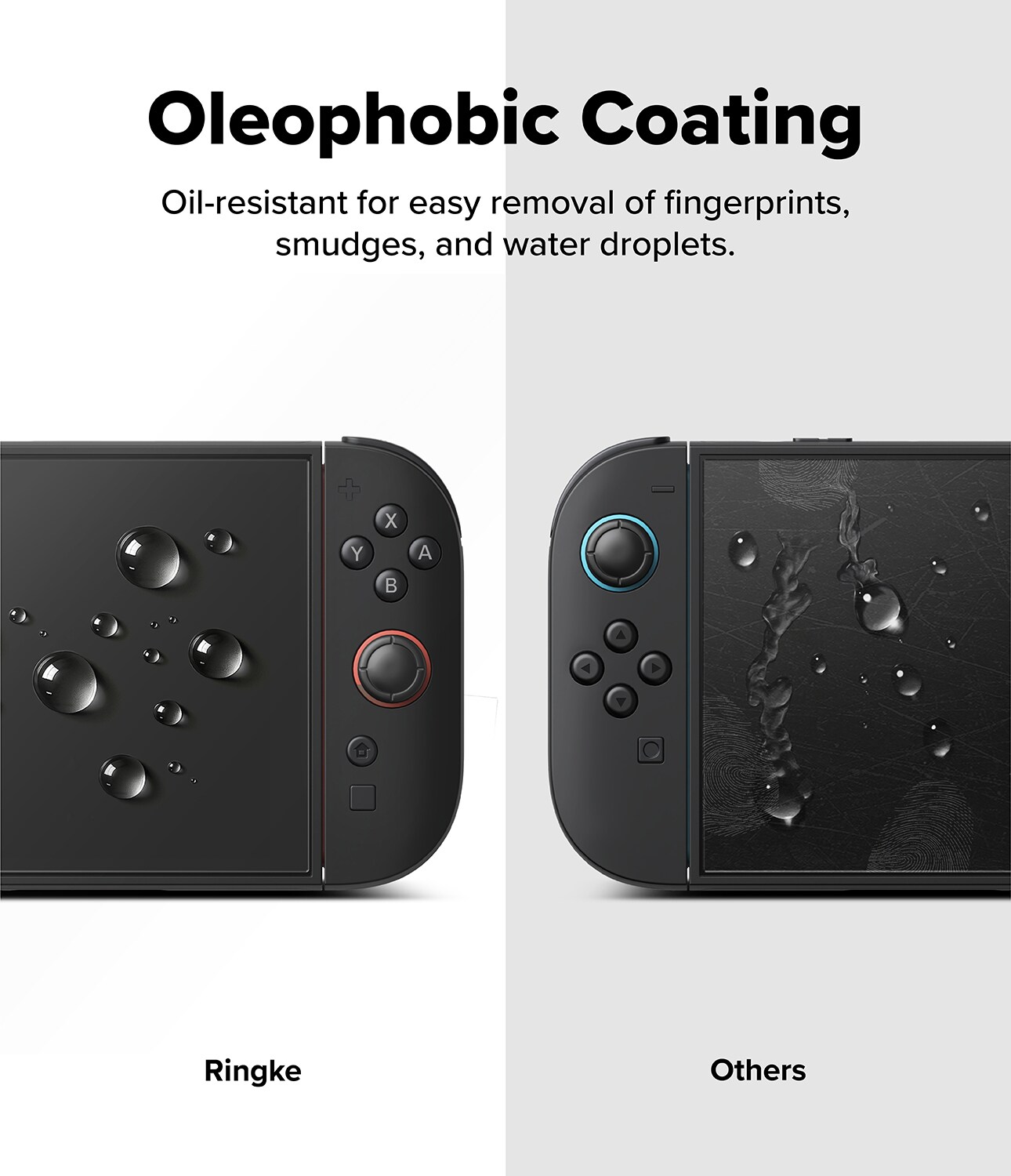 Nintendo Switch 2 Skærmbeskytter i glas med monteringsramme (2-pak)