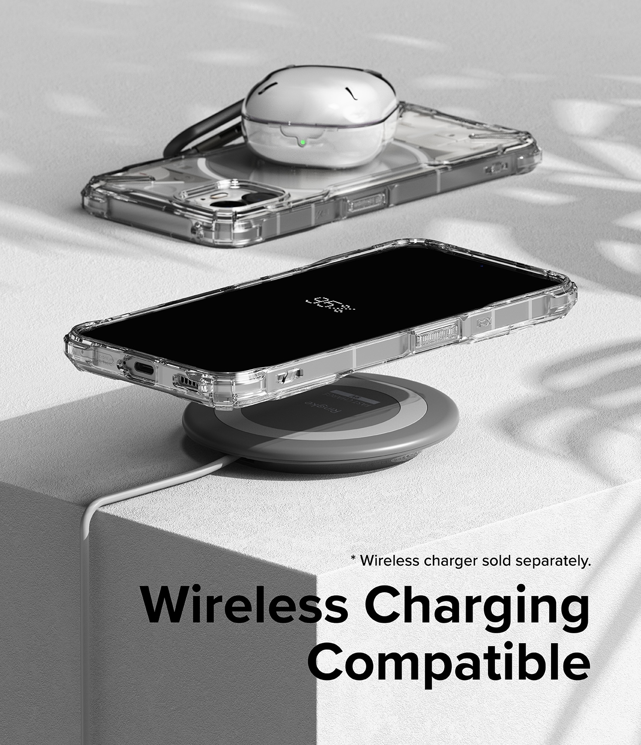 Nothing Phone 2 Fusion X Cover, Gennemsigtig