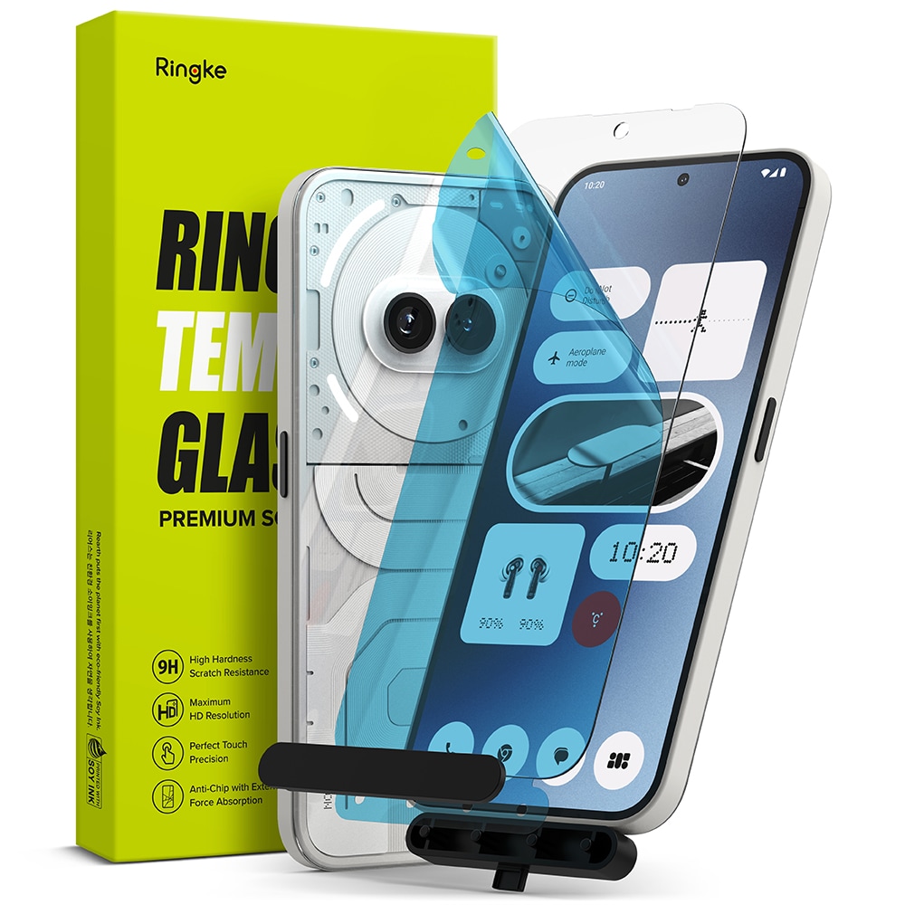Nothing Phone 2a Skærmbeskytter i glas med monteringsværktøj (2-pak)