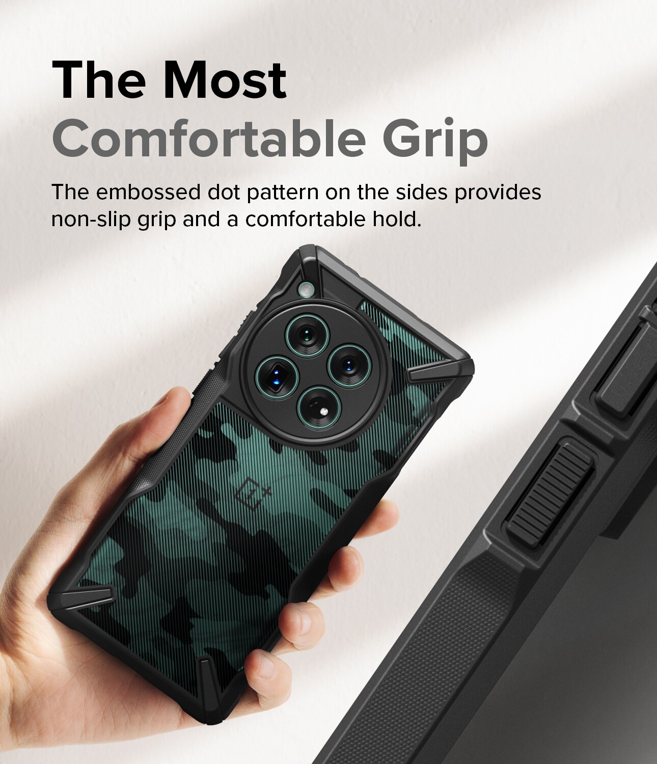  OnePlus 12 Fusion X Cover, Camo Black