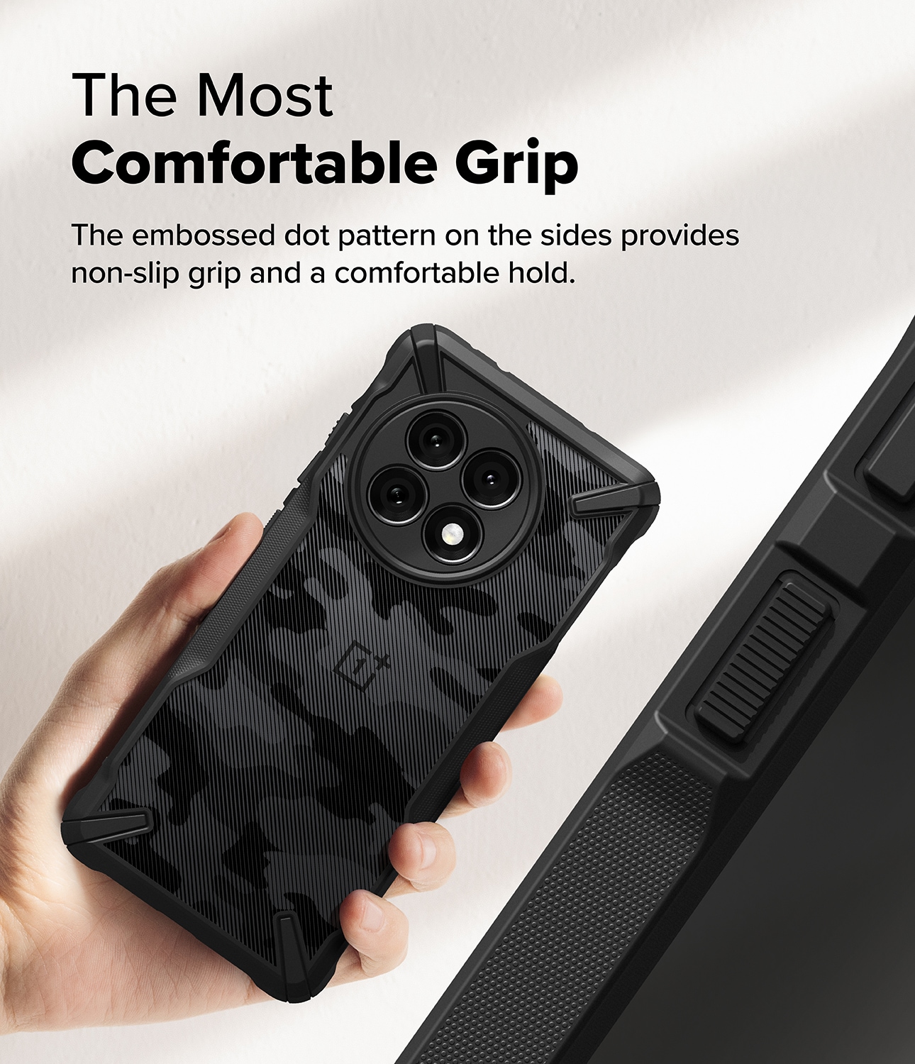  OnePlus 13R Fusion X Cover, Camo Black