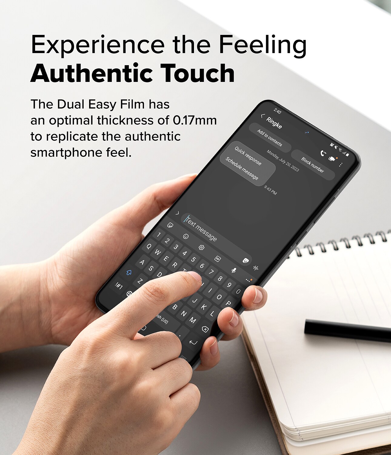  OnePlus 13 Skærmbeskytter beskyttelsesfilm - Dual Easy (2-pak)