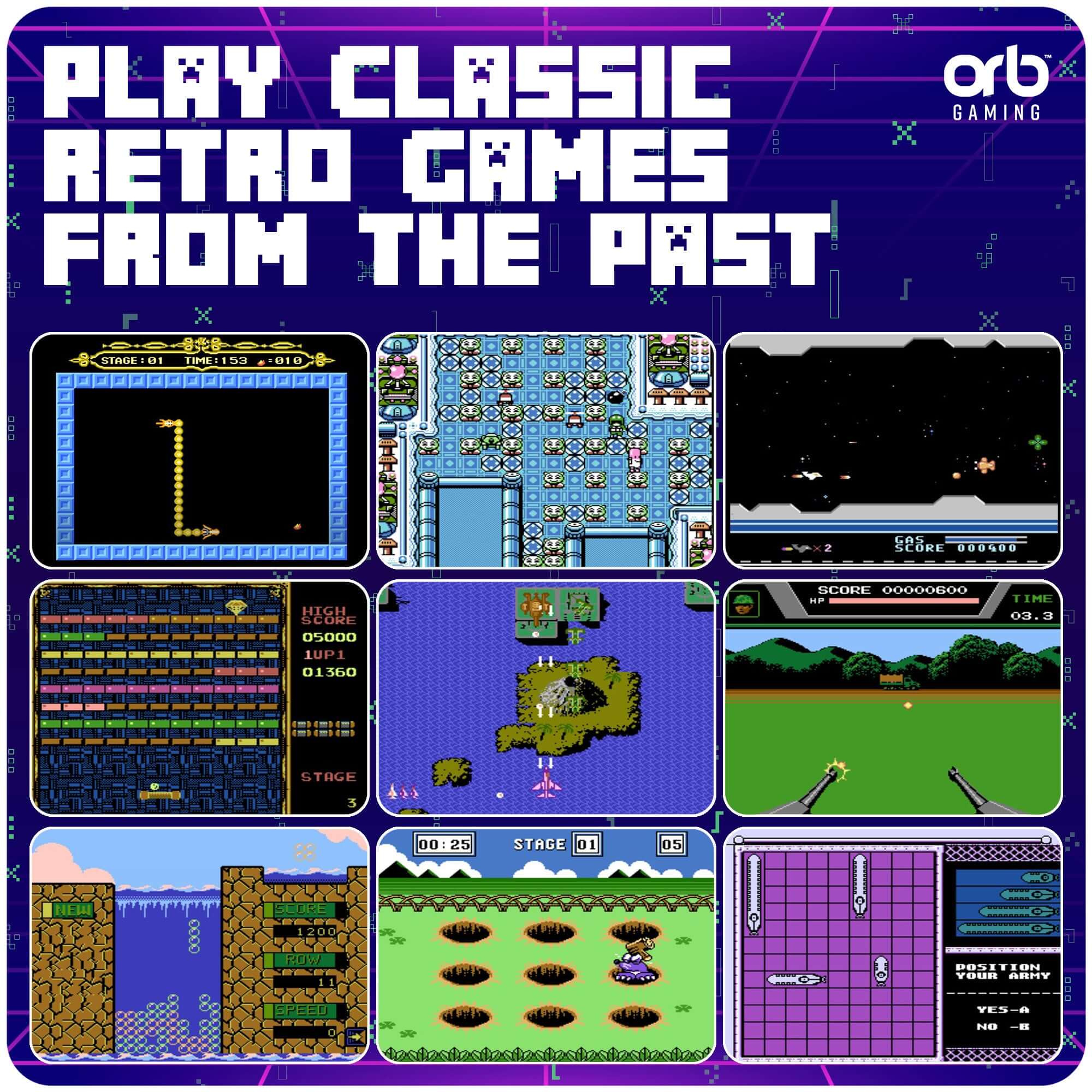 Retro Mini Arcade Machine 240 Spil