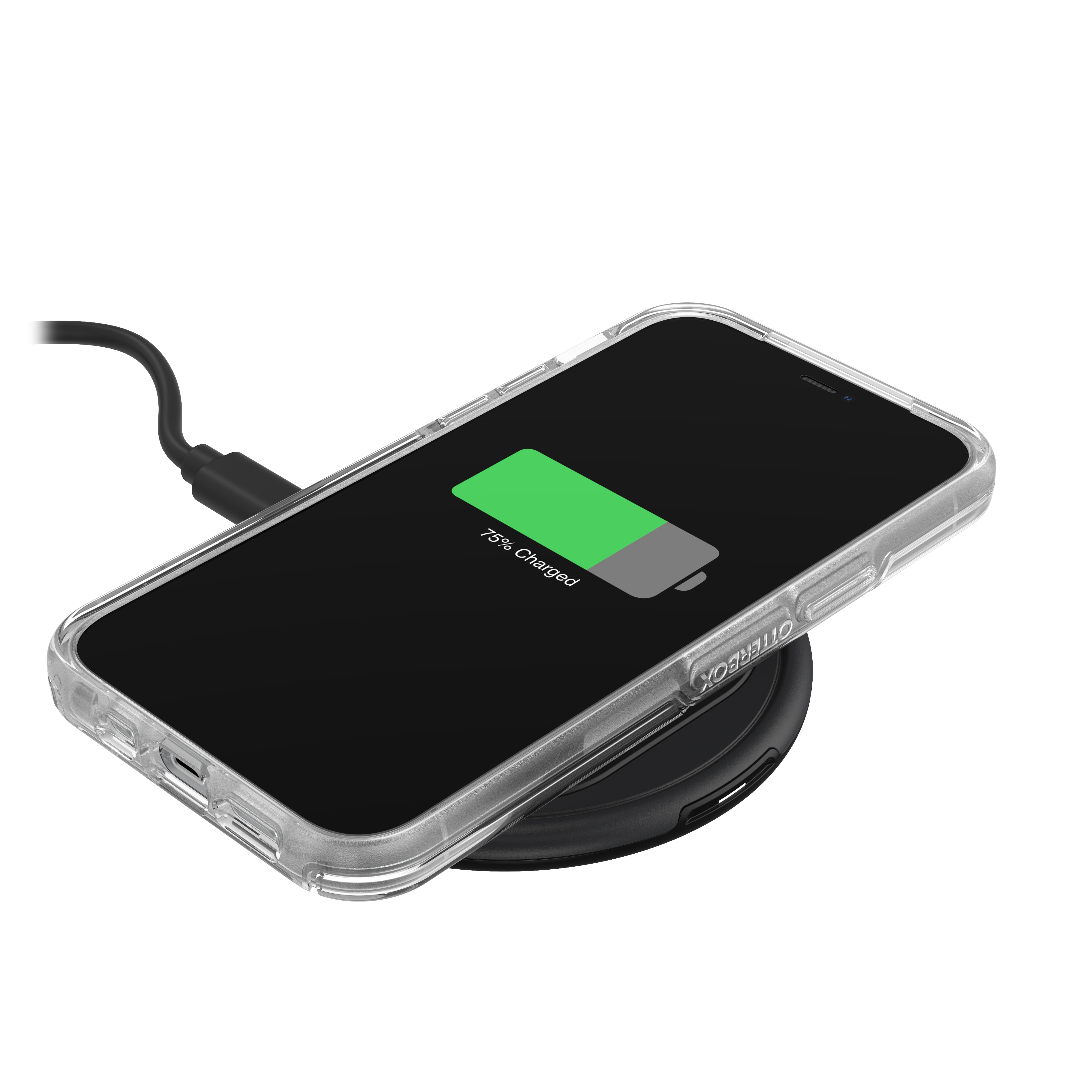 iPhone 12/iPhone 12 Pro Stødsikkert cover Symmetry, Gennemsigtig