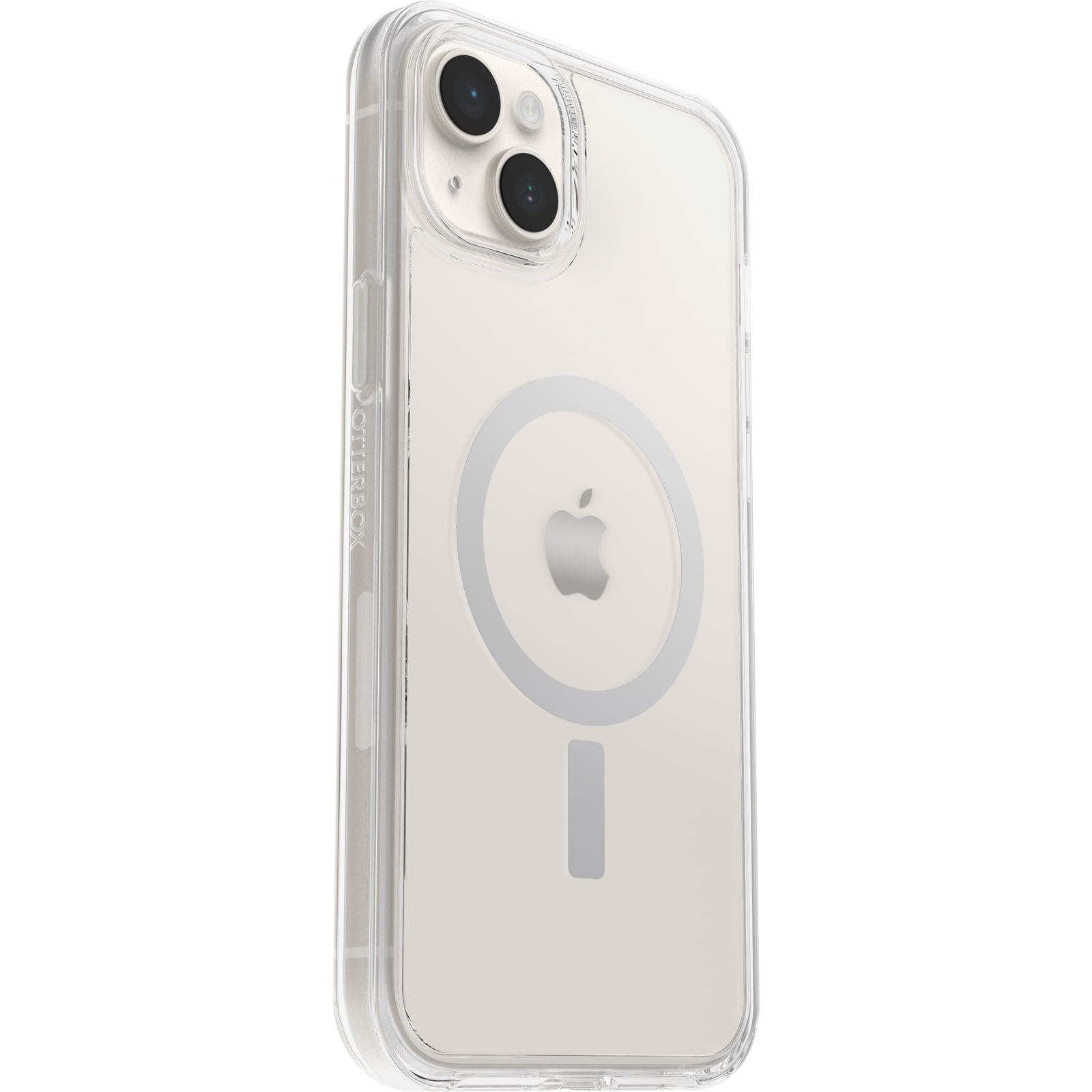 iPhone 14 Stødsikkert MagSafe-cover Symmetry Plus, Gennemsigtig