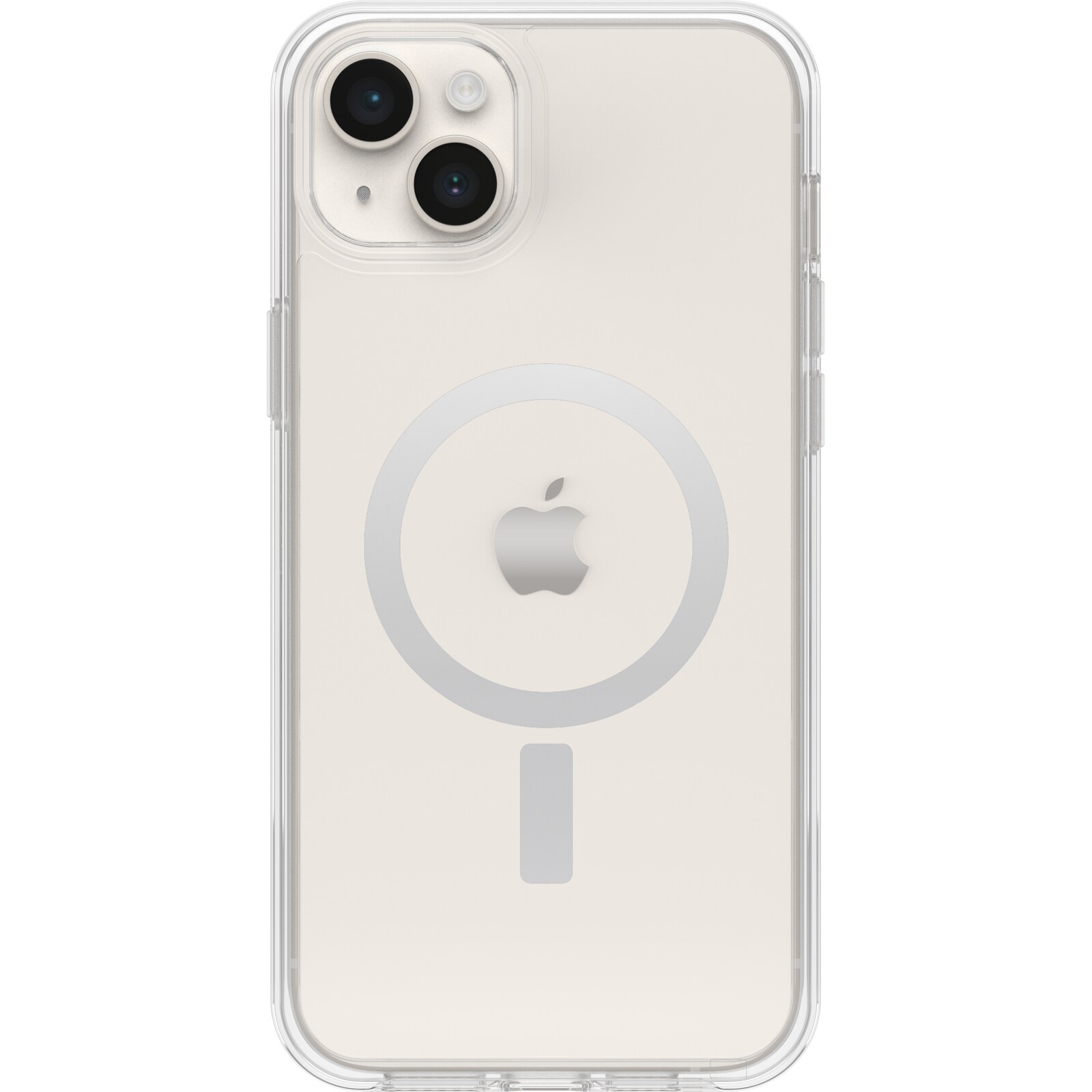 iPhone 14 Stødsikkert MagSafe-cover Symmetry Plus, Gennemsigtig