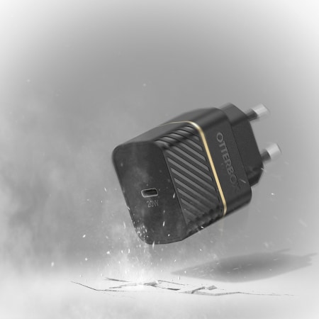Vægoplader Premium USB-C PD 20W, Black